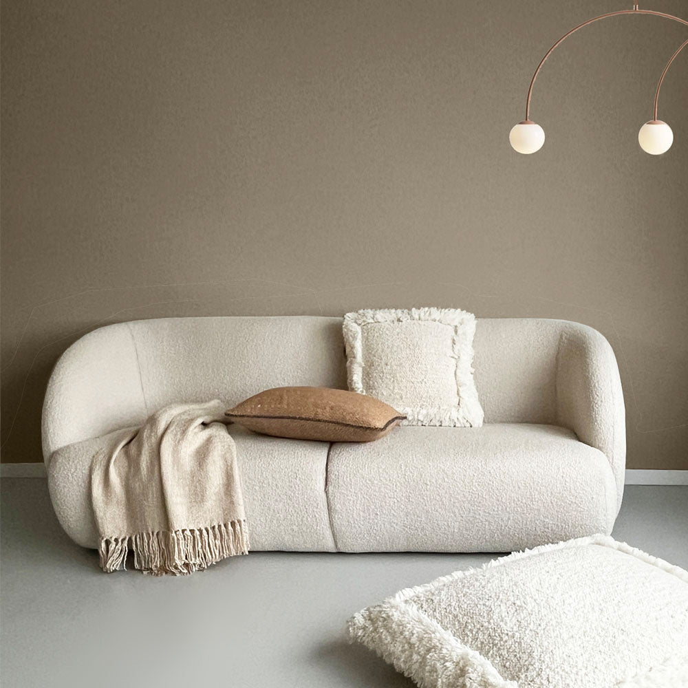 Malagoon Eboya Sierkussen 50 x 50 cm - Off-White