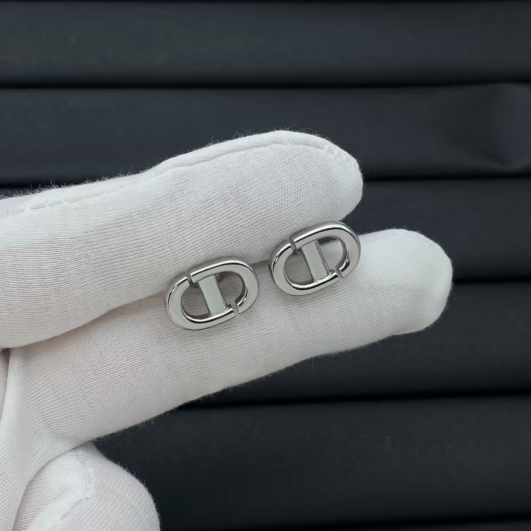 Dior Minimalistic CD Stud Earrings - Original Replica Club