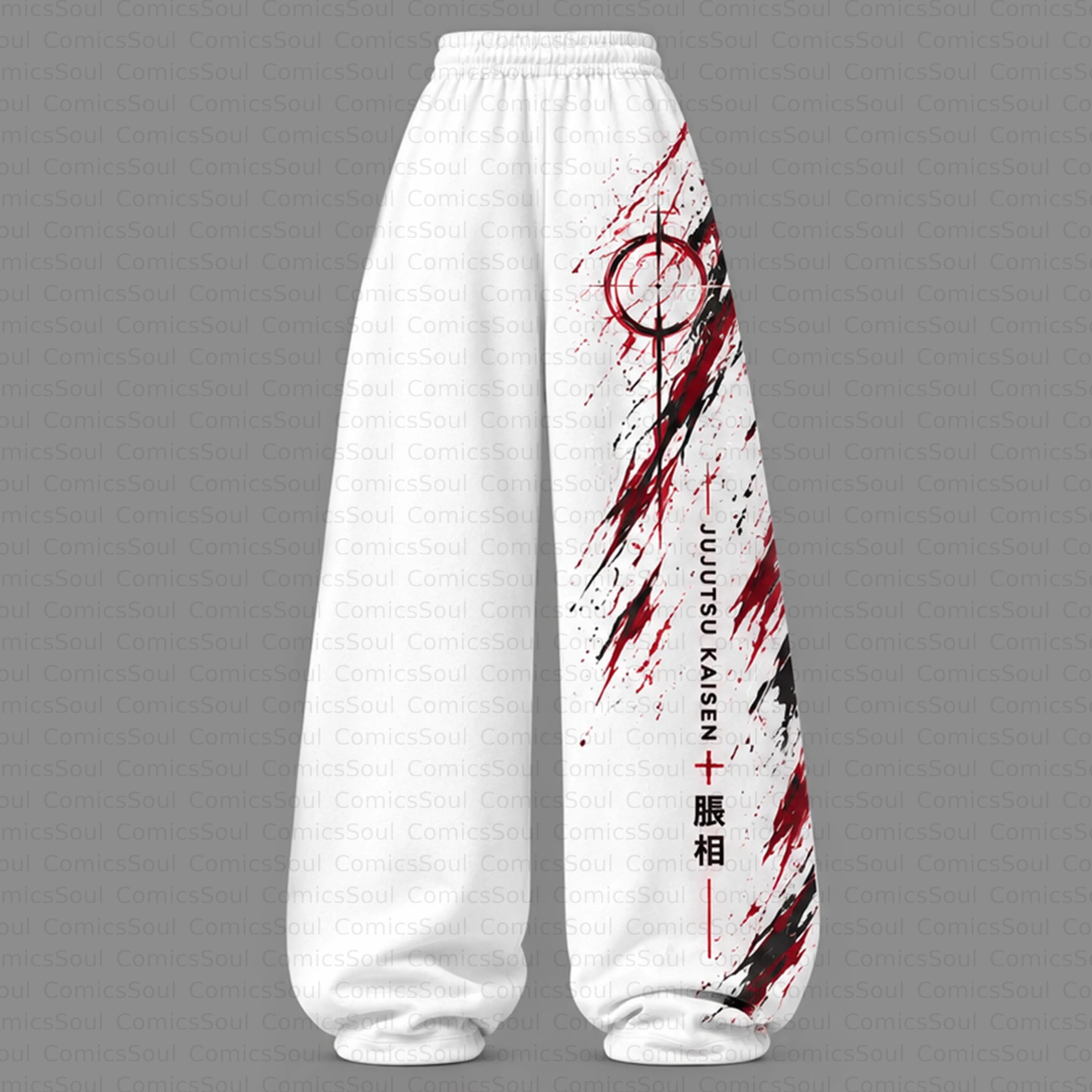 Jujutsu Kaisen Cropped Long Sleeve Hoodie & High Waist Jogger Pants Two Piece TeeThreads Sustain the Scene with Custom Apparel