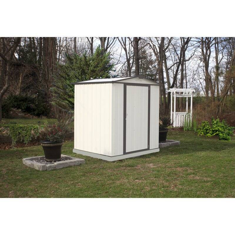 WAYFAIR Shed 6 Ft. W X 5 Ft. D Metal Storage Shed