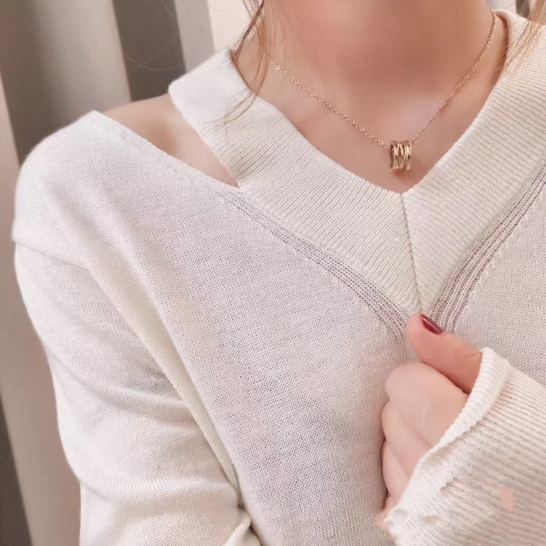 Bvlgari B.zero1 Necklace - Hollow - Original Replica Club
