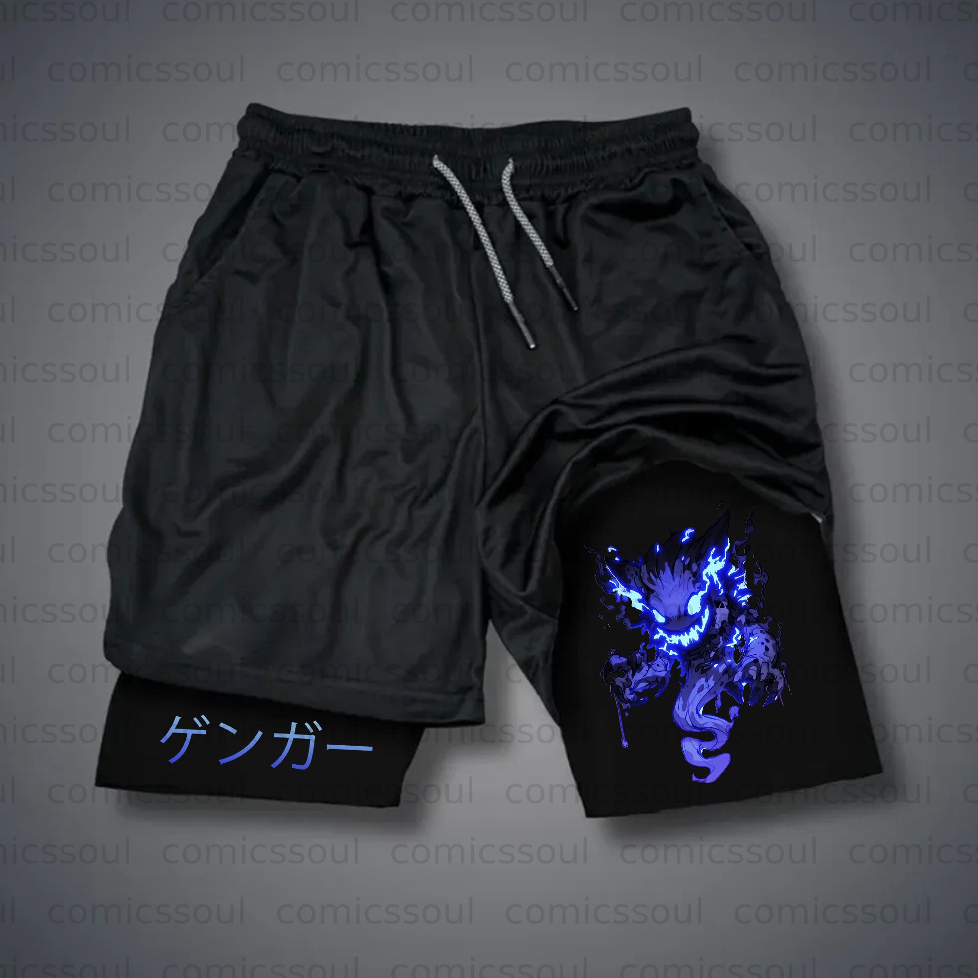 Unisex Casual Anime Streetwear Shorts
