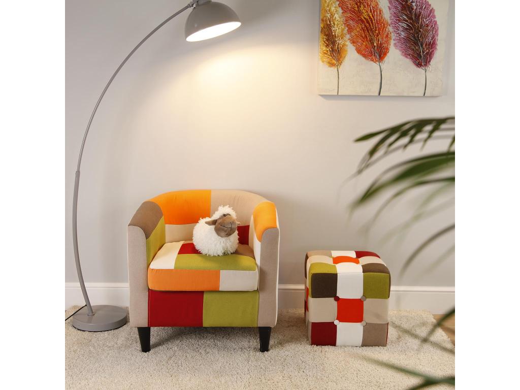 Red Butaca Orejera para Salón - Dormitorio o Comedor Sillón para Lectura de Diseño Homelyvo - Rojo - 56x62x64cm