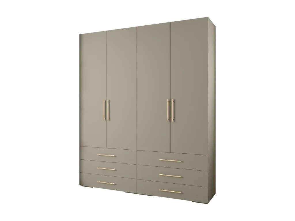 Mueblestop 3 armario con puertas batientes 236.7/200/47 YKSJ07111
