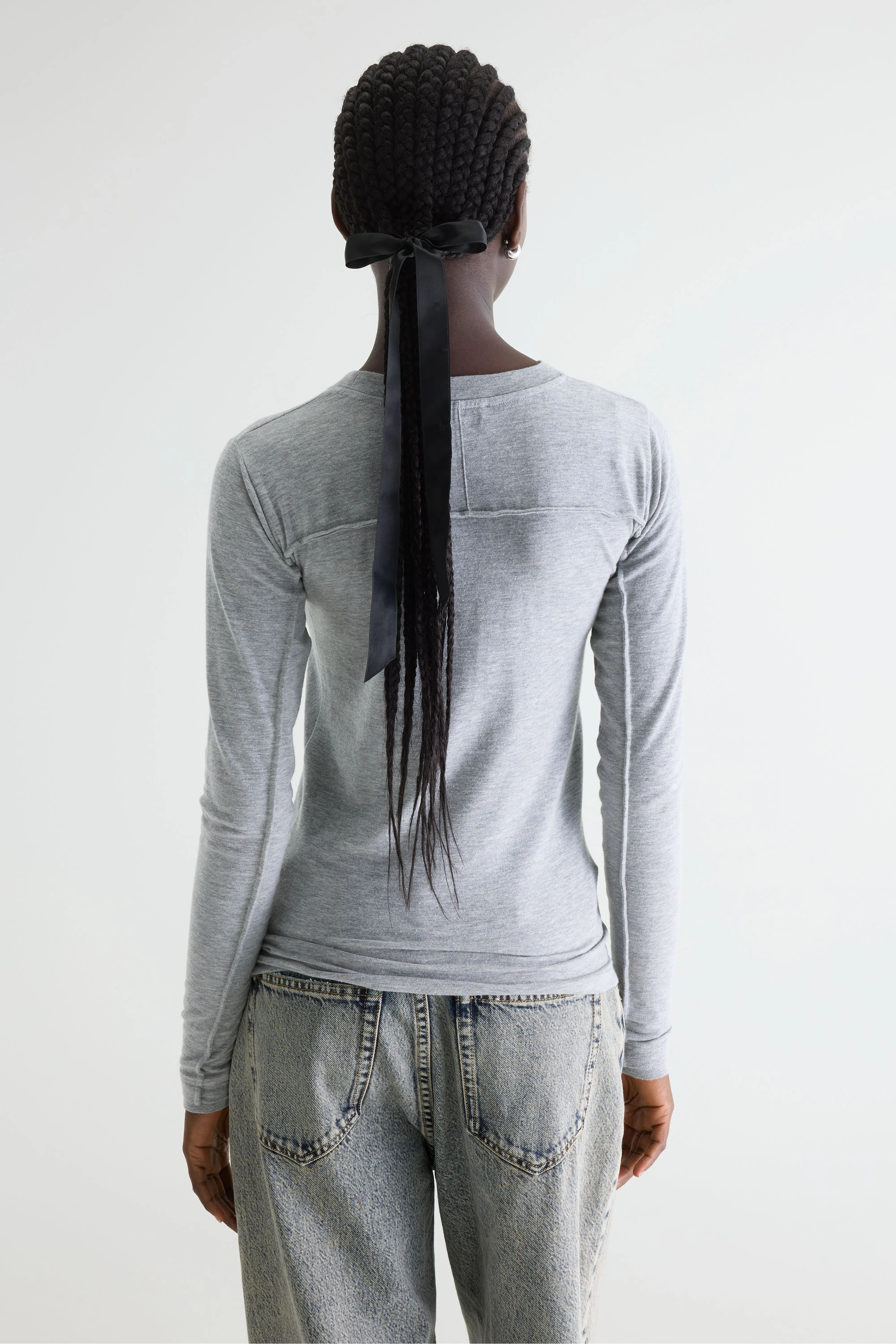 Bellerose Mendy long-sleeve t-shirt (261 / W / H. GREY)
