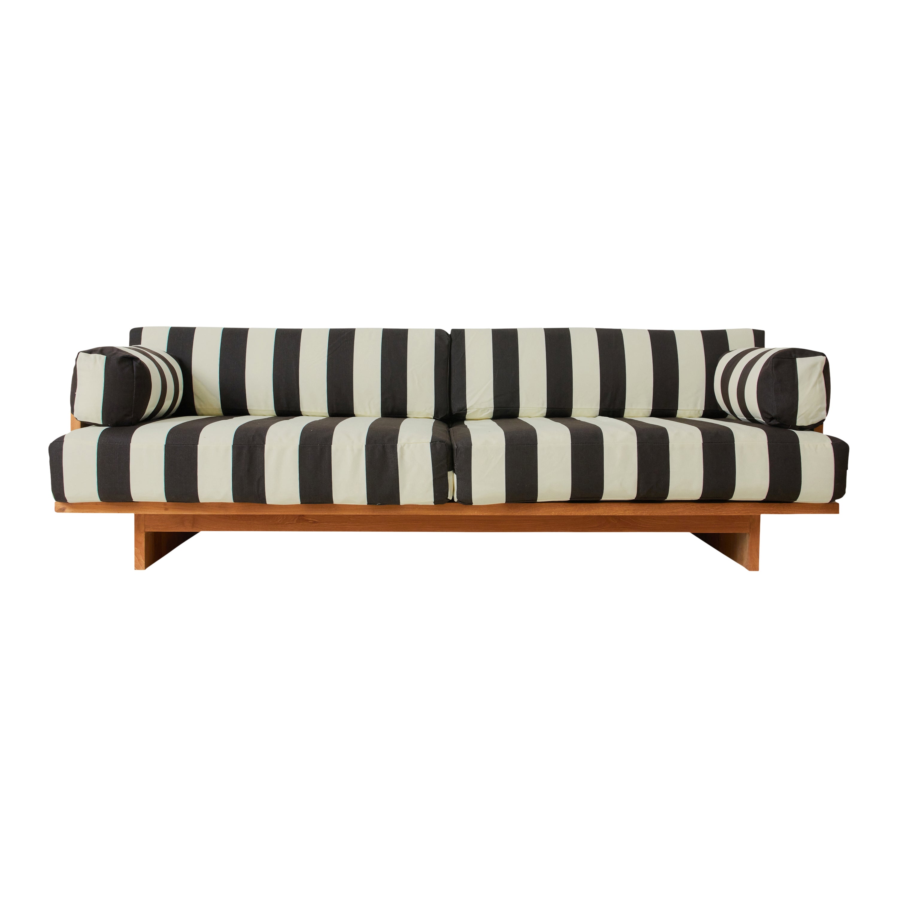 HKliving Teak Tuinbank - Stracciatella