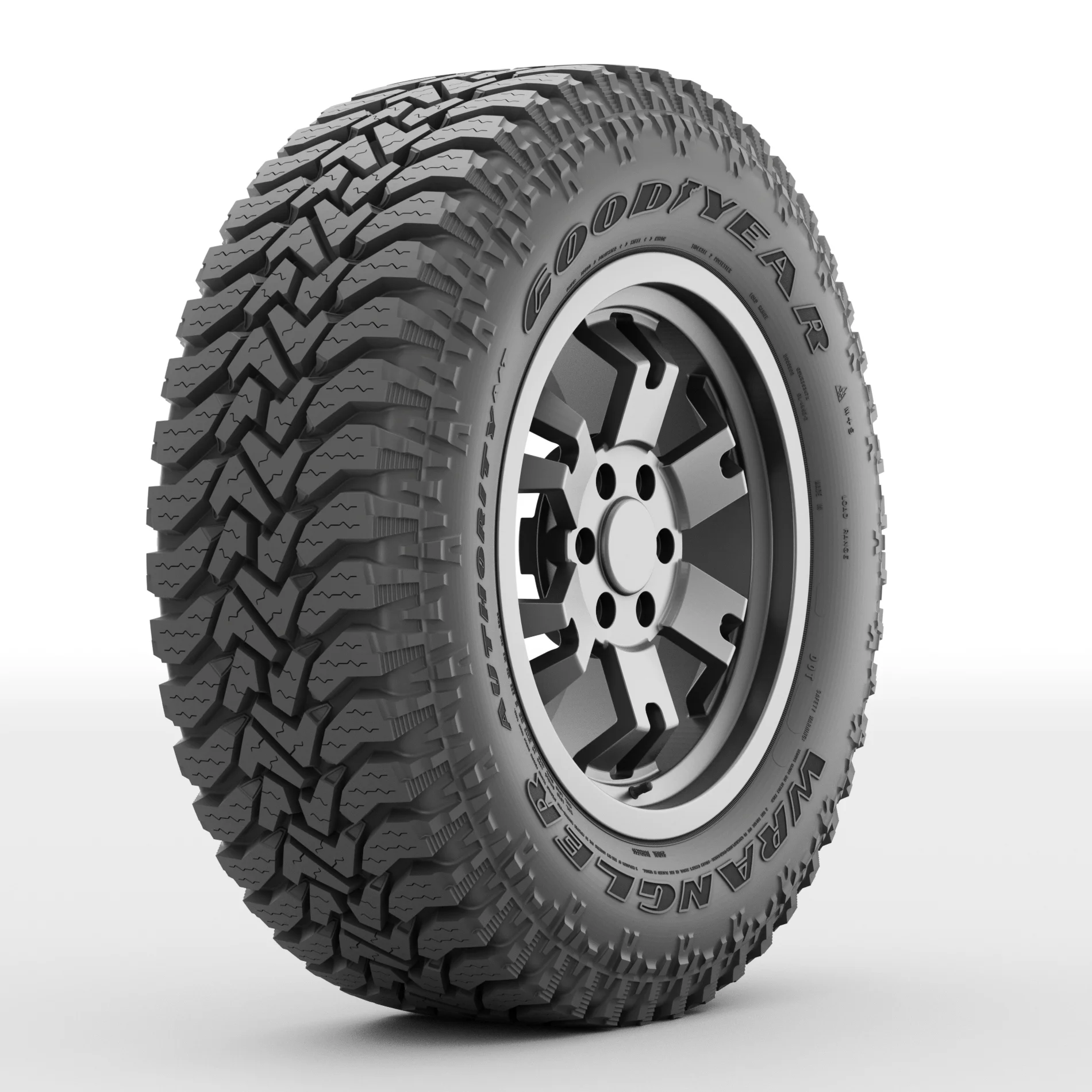 Goodyear Wrangler Authority A/T LT265/75R16 123Q All-Terrain Tire - Image 2