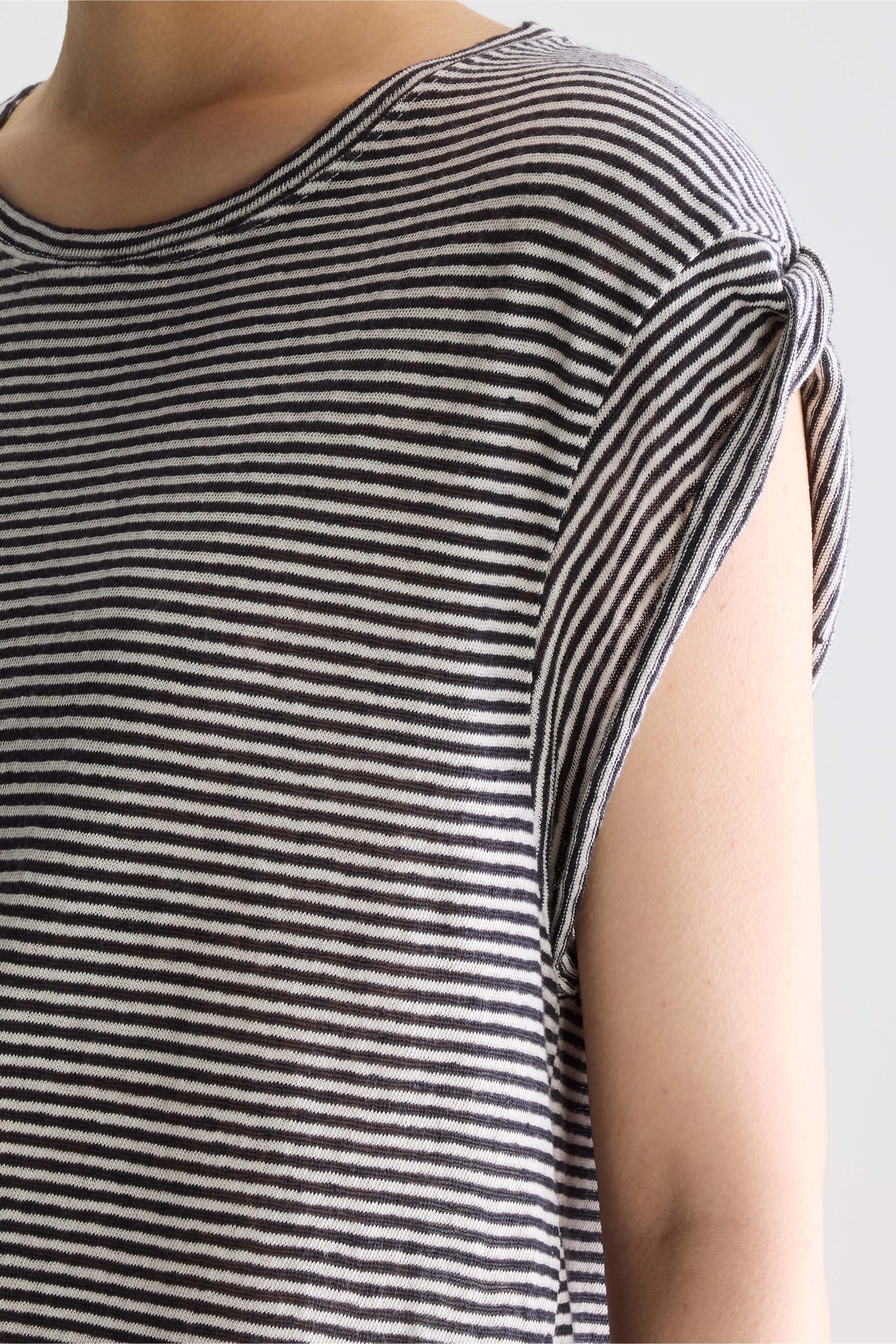 Bellerose Vlyn crewneck t-shirt  (261 / W / STRIPE A)