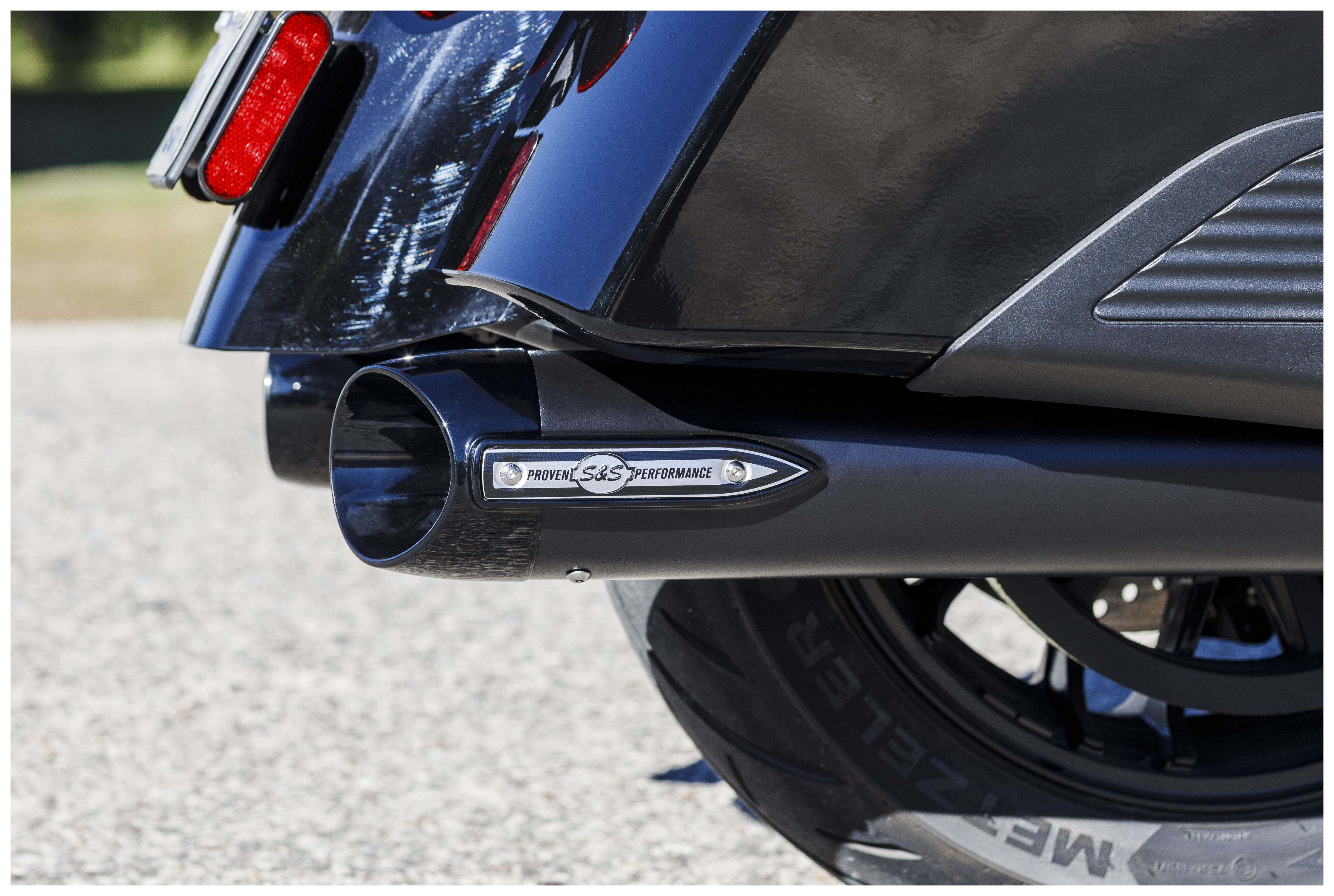 SportsBikeShop S&S Cycle Broadhead Slip-On Mufflers For Indian Touring 2014-2025