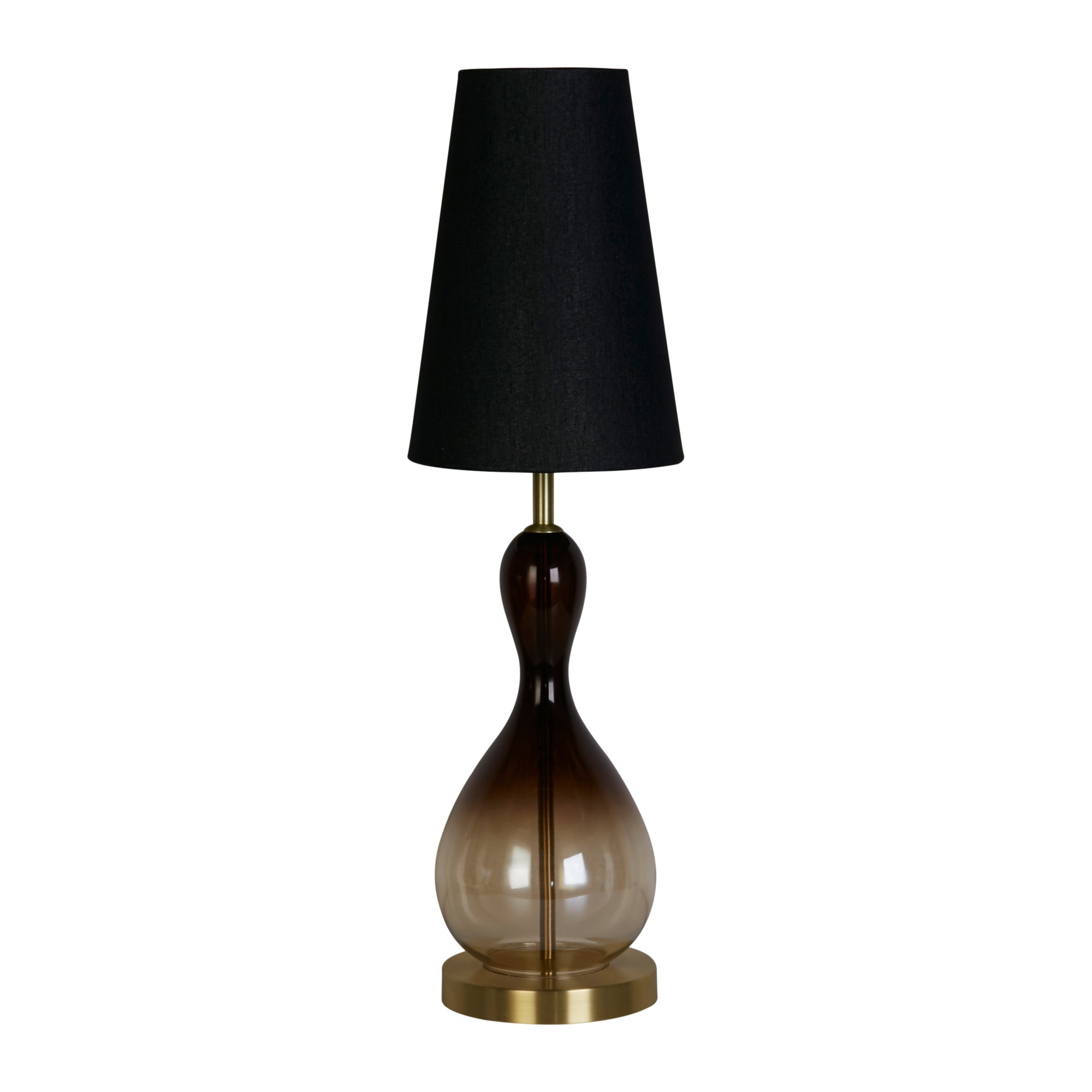 Searchlight Marakesh Tafellamp - Zwart / Goud