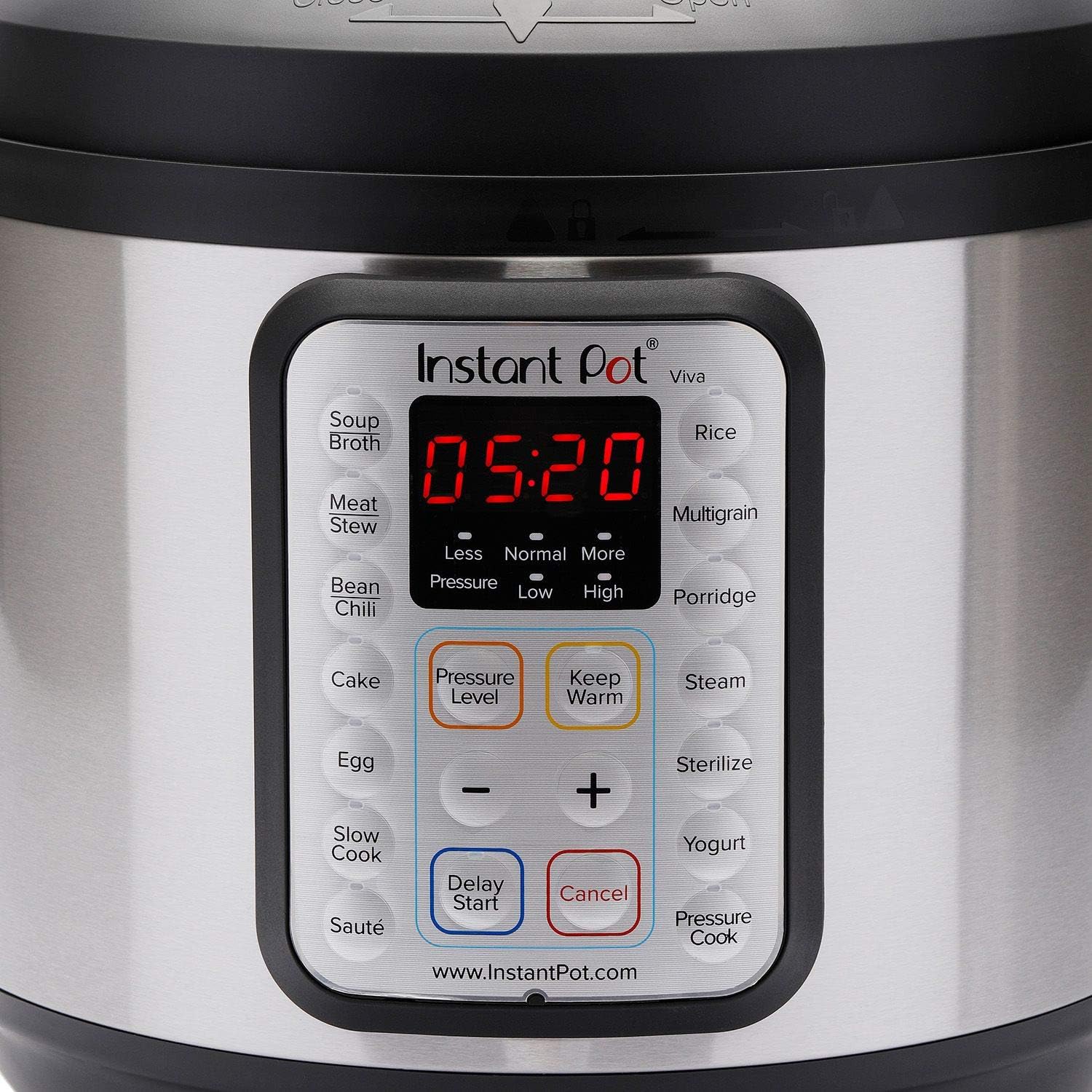 9-in-1 Multicooker, Pressure Cooker, Slow Cook, Rice Maker, Steamer, Sauté, Yogurt, Warmer & Sterilizer, Includes App With Over 800 Recipes, Stainless Steel, 6 Quarts