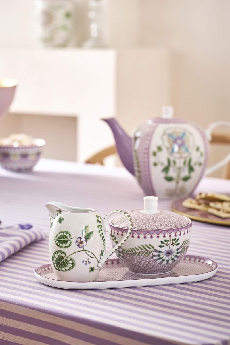 Sugar Bowl Lily&Lotus Tiles Lilac