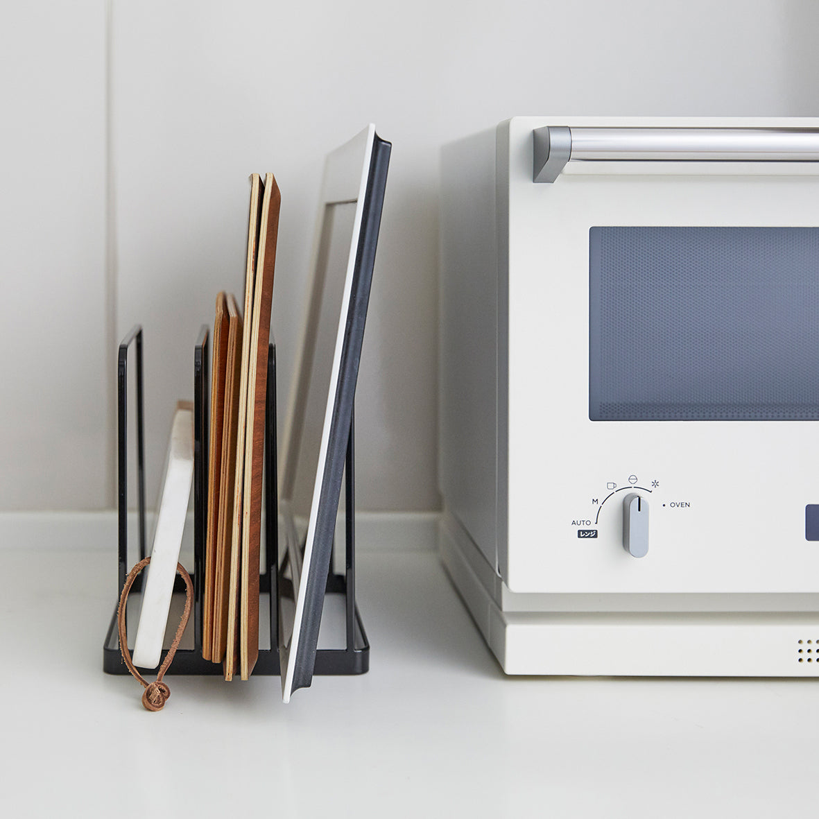 Yamazaki Tower Dienbladen Standaard - Zwart