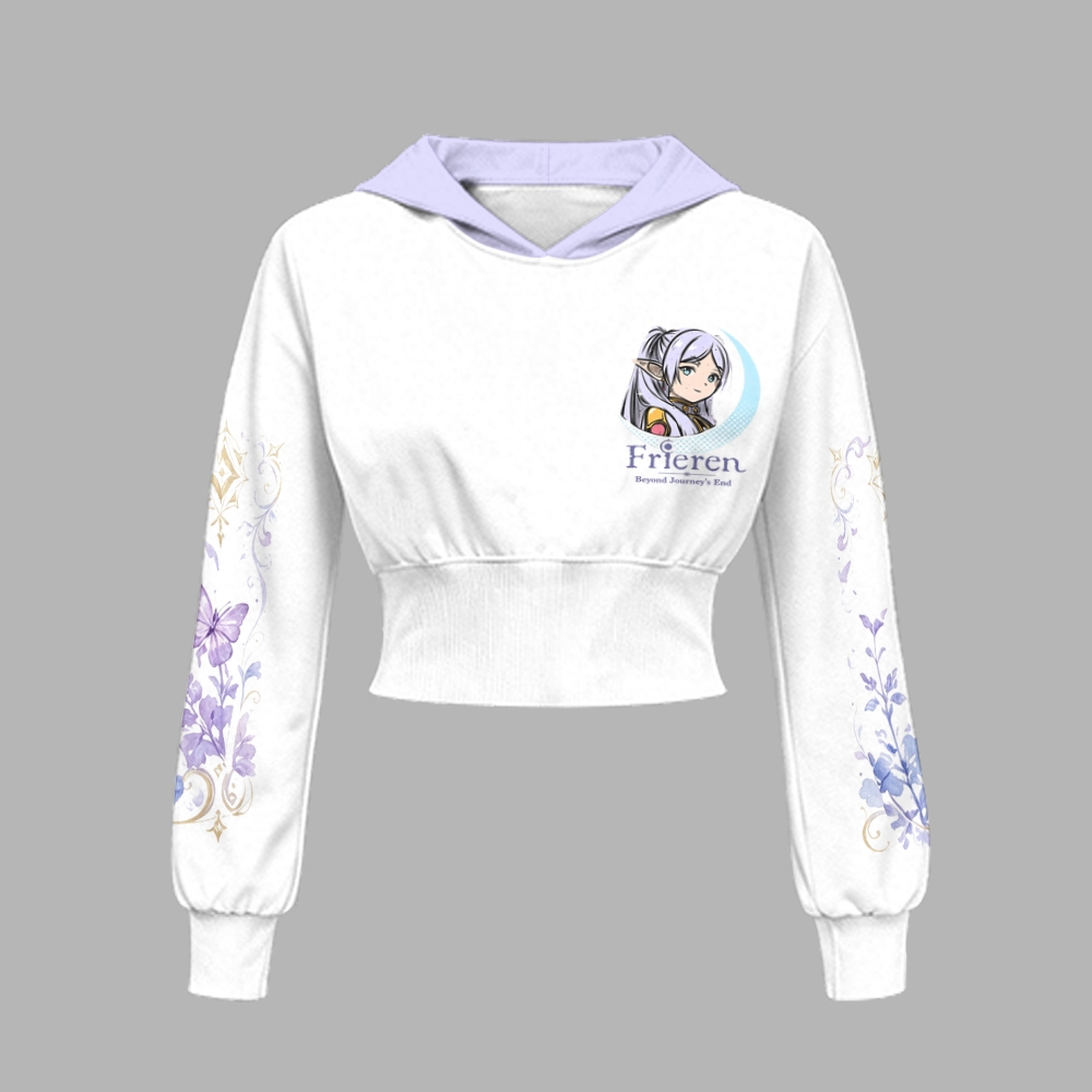 FRIEREN Hoodie & Pants TwoPiece Tracksuit Set TeeThreads Sustain the Scene with Custom Apparel