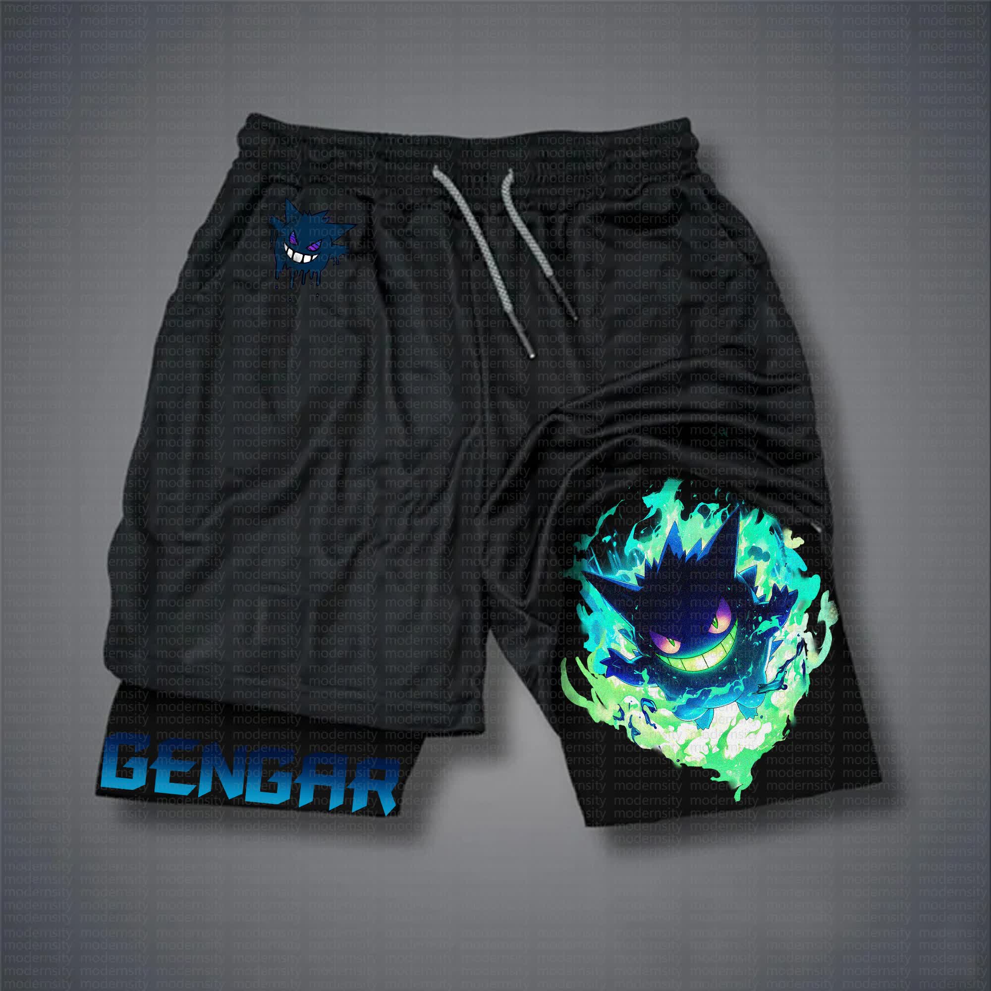Unisex  “Comicssoul” Casual Anime Streetwear Shorts