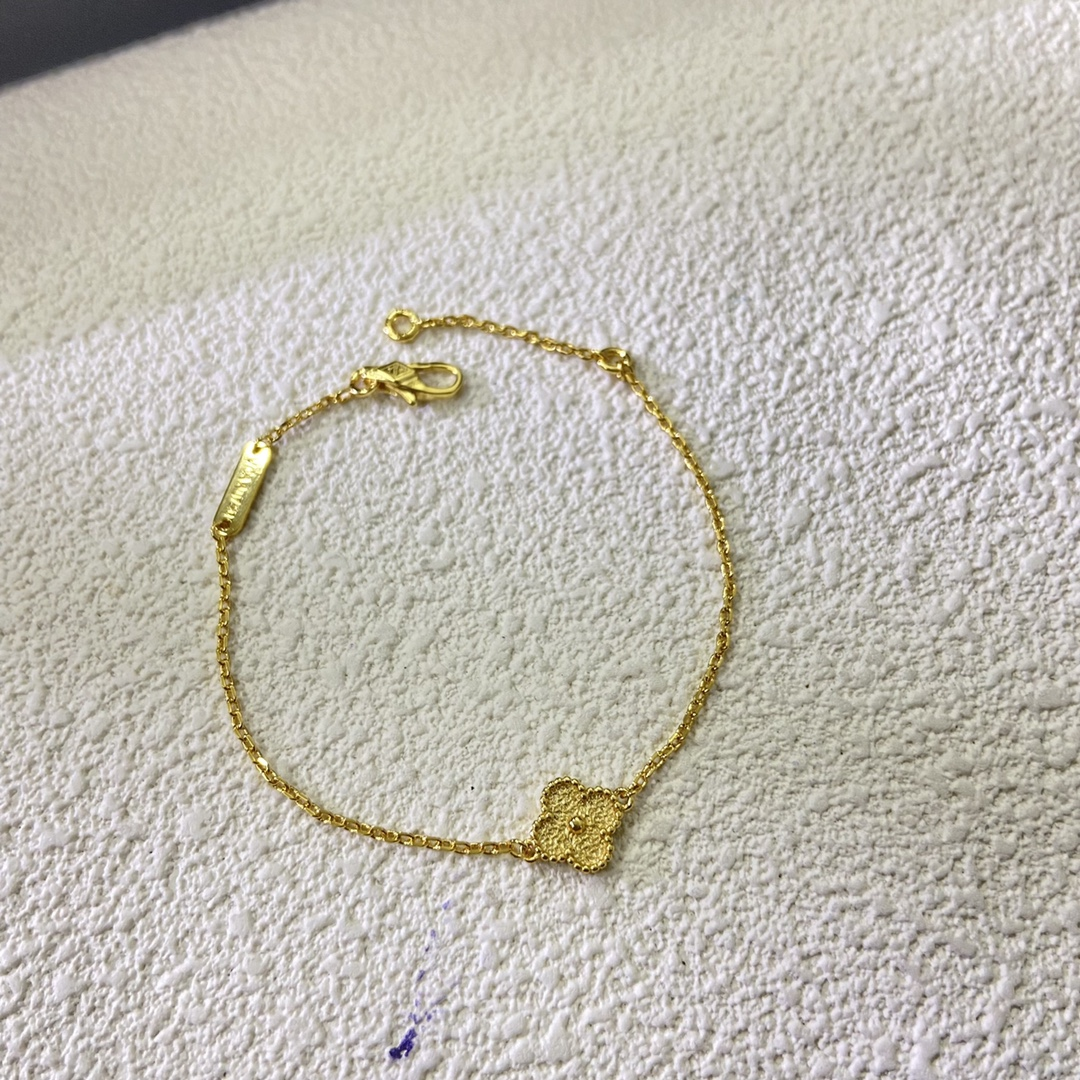 VCA Sweet Alhambra Bracelet ,1 Motif, No Diamond - Original Replica Club