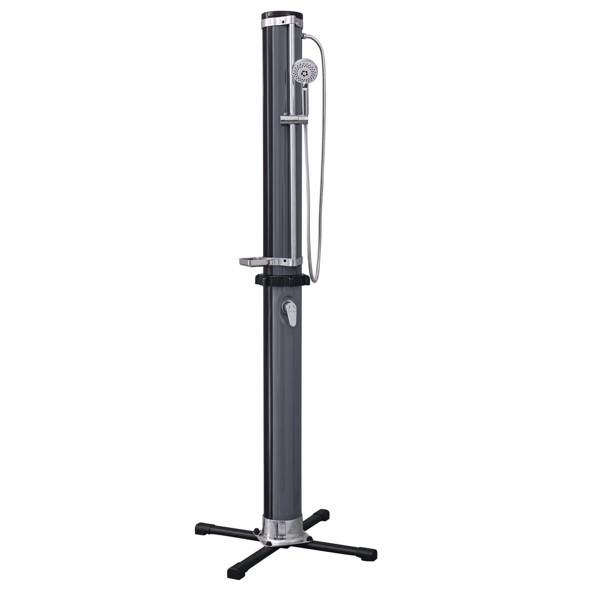 Bestway SolarFlow Outdoor Shower 2gal/8L: Oversized Shower Head and Stand, Easy Installation, & Adjustable Water Flow. Experience the ultimate convenience. - Image 3
