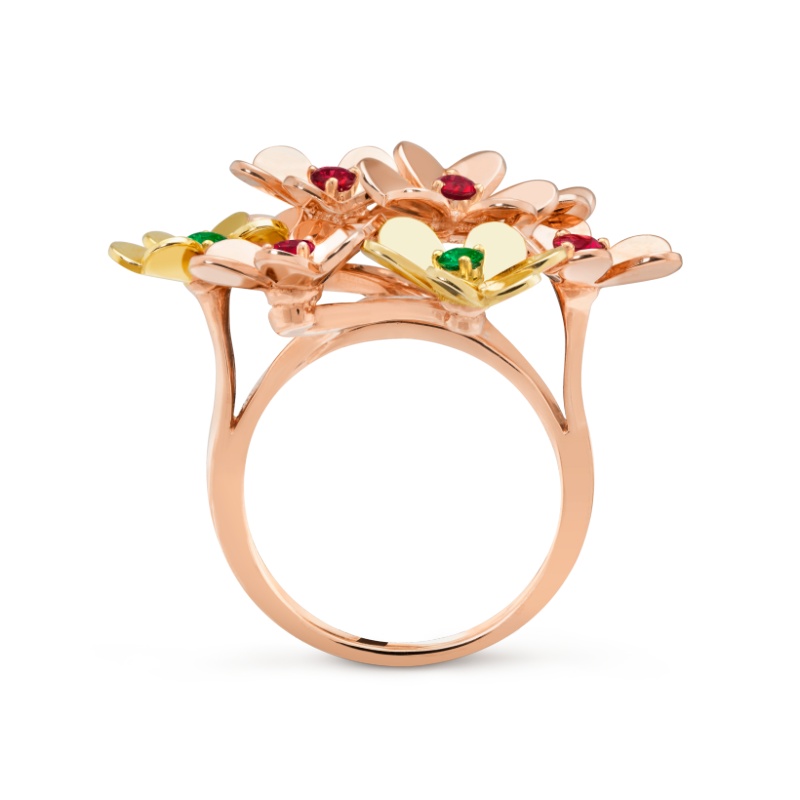 Replicate Frivole ring, 8 flowers(1:1 replica) - Original Replica Club