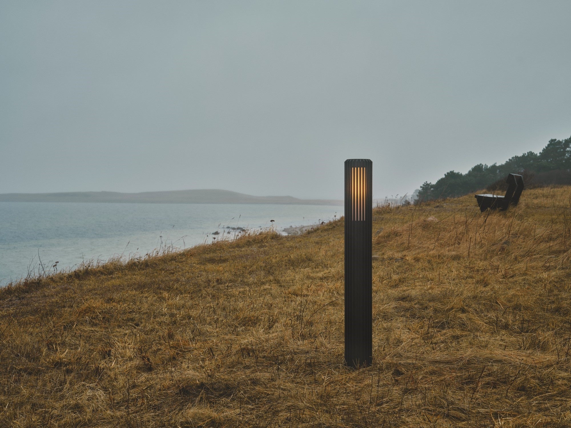 Nordlux Buitenlamp Aludra seaside paal H 95 cm zwart