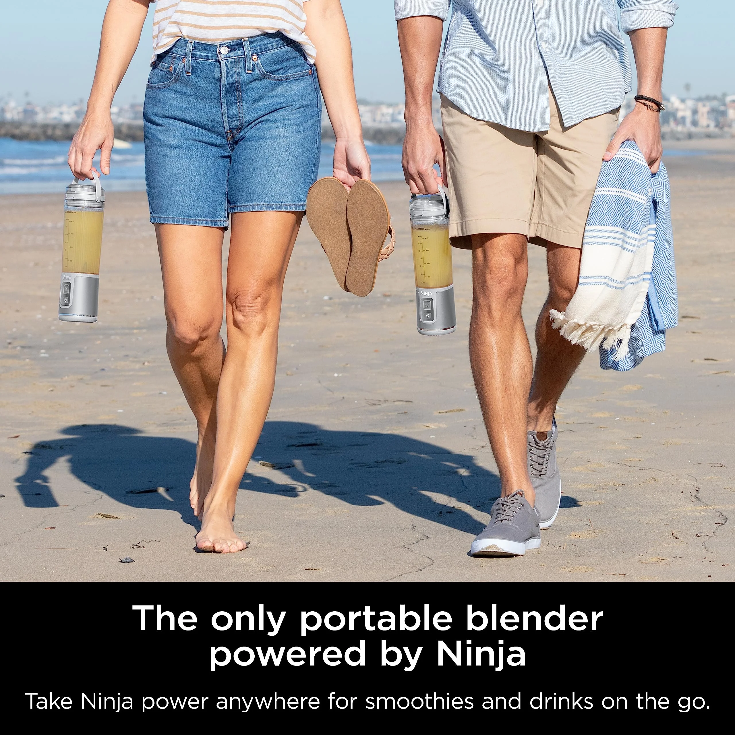 Ninja Blast Portable Blender, Cordless, 18oz. Vessel, Personal Blender for Shakes & Smoothies, BPA Free, Leakproof Lid & Sip Spout, USB-C Rechargeable, Dishwasher Safe Parts, Metallic Purple, - Image 112