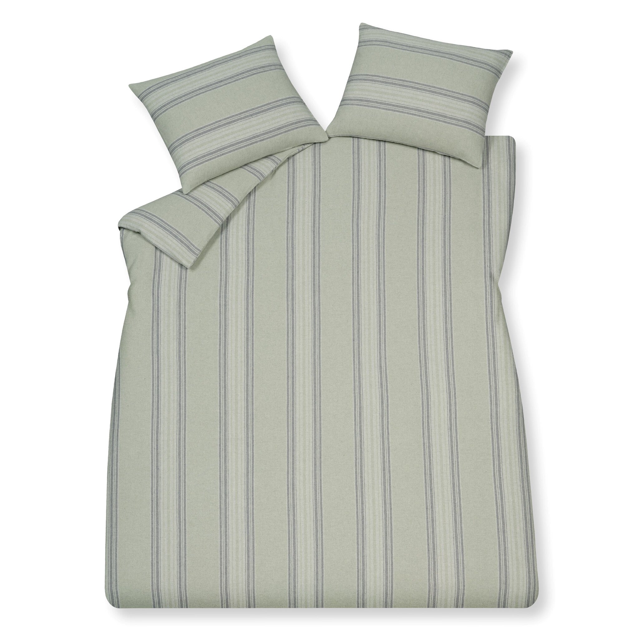 Dekbedovertrek Oslo Smoke Green   240 x 200 220 cm   Groen