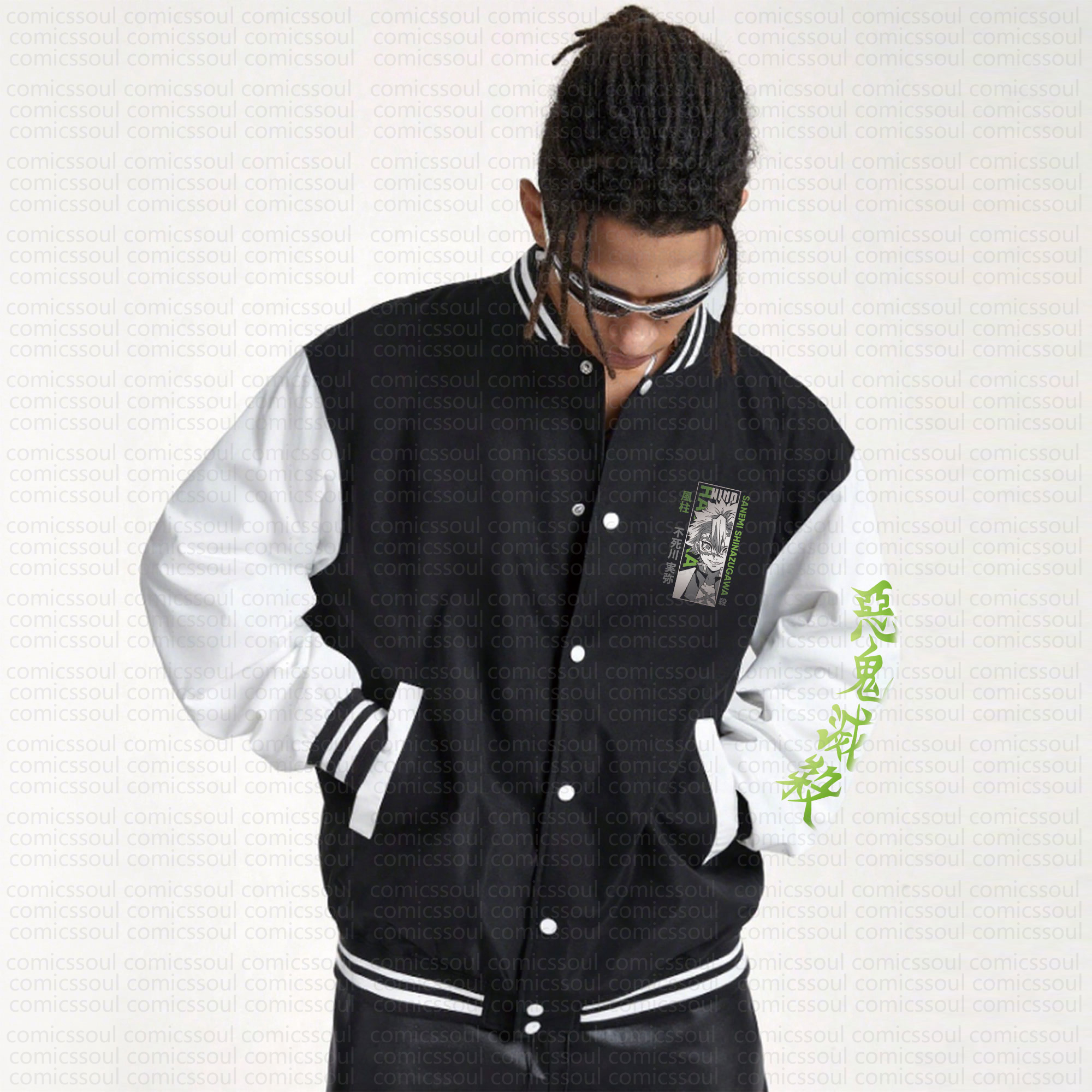 Spring And Autumn Unisex Casual Streetwear Fashion Jacket | Comicssoul TeeThreads Sustain the Scene with Custom Apparel