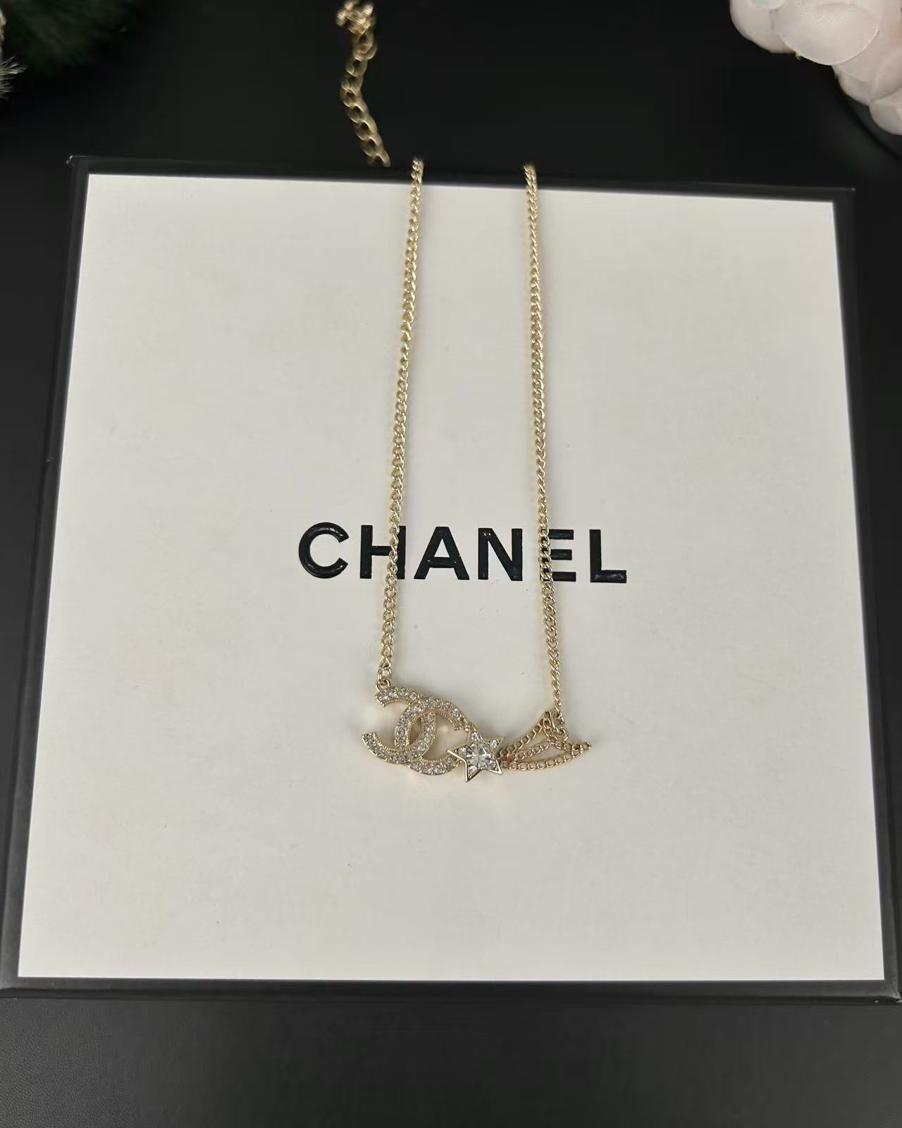 Chanel Star Meteor Comet Necklace - Original Replica Club