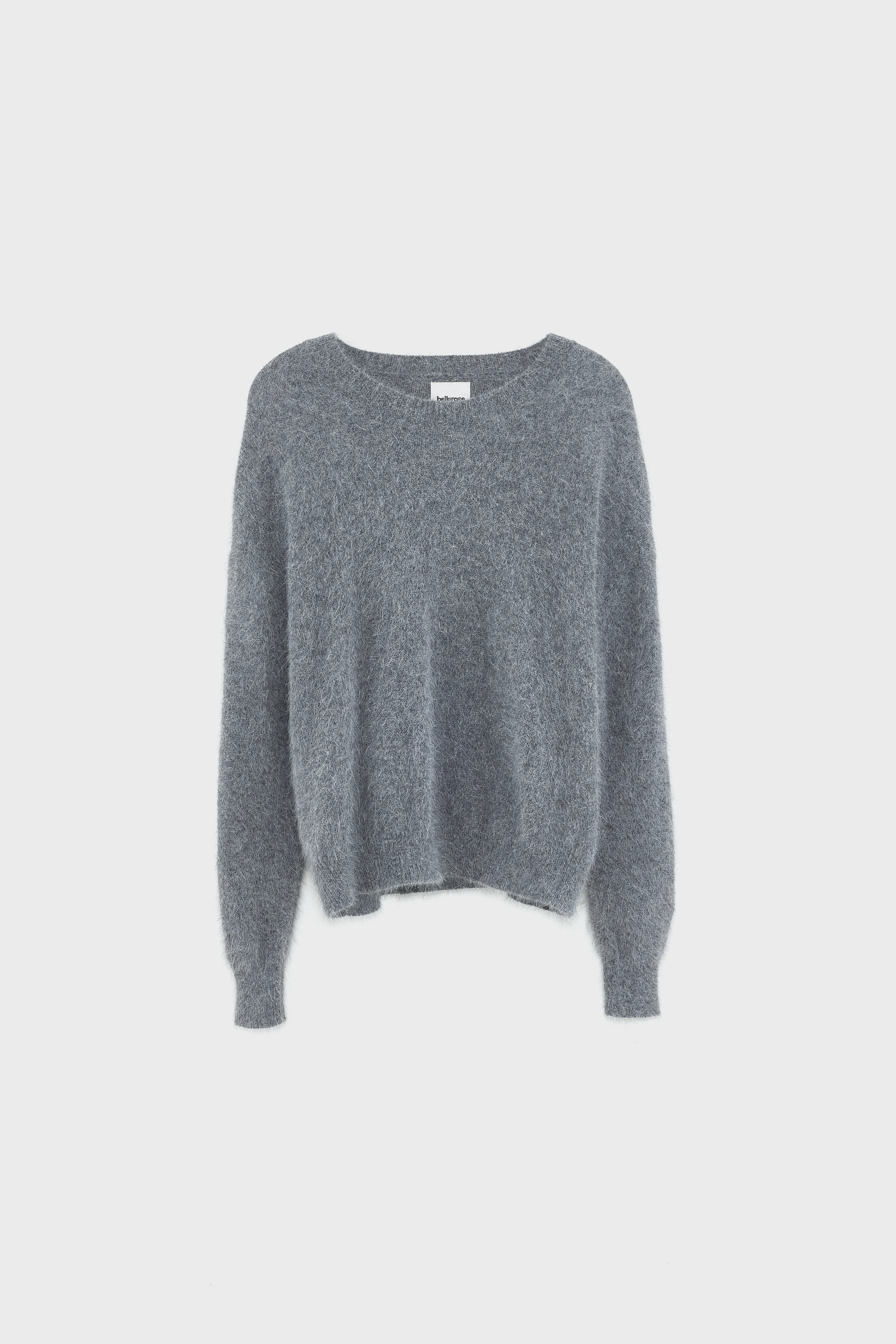 Bellerose Datus angora-blend grey sweater (252 / W / MID GREY)
