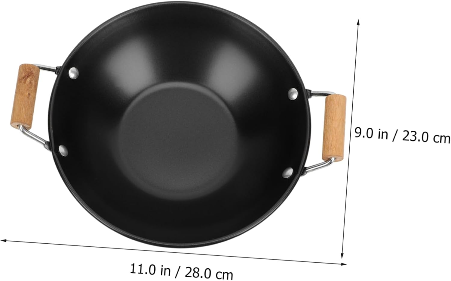 MAGICLULU Stainless Steel Griddle Nonstick Grill Pan Camping Skillet Steak Cooker Nonstick Pan with Lid Noodle Omelet Paella Pan Japanese Small Stoves Wok Metal Individual