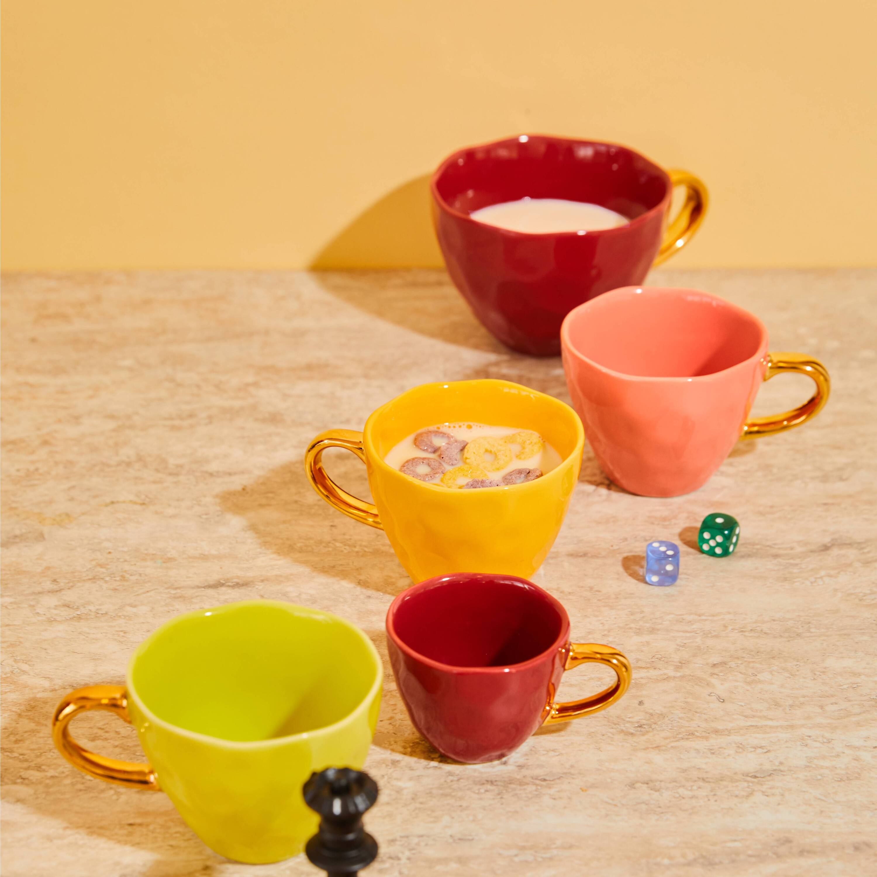 Urban Nature Culture Good Morning Koffiekop - Burnt Coral - 4 st.