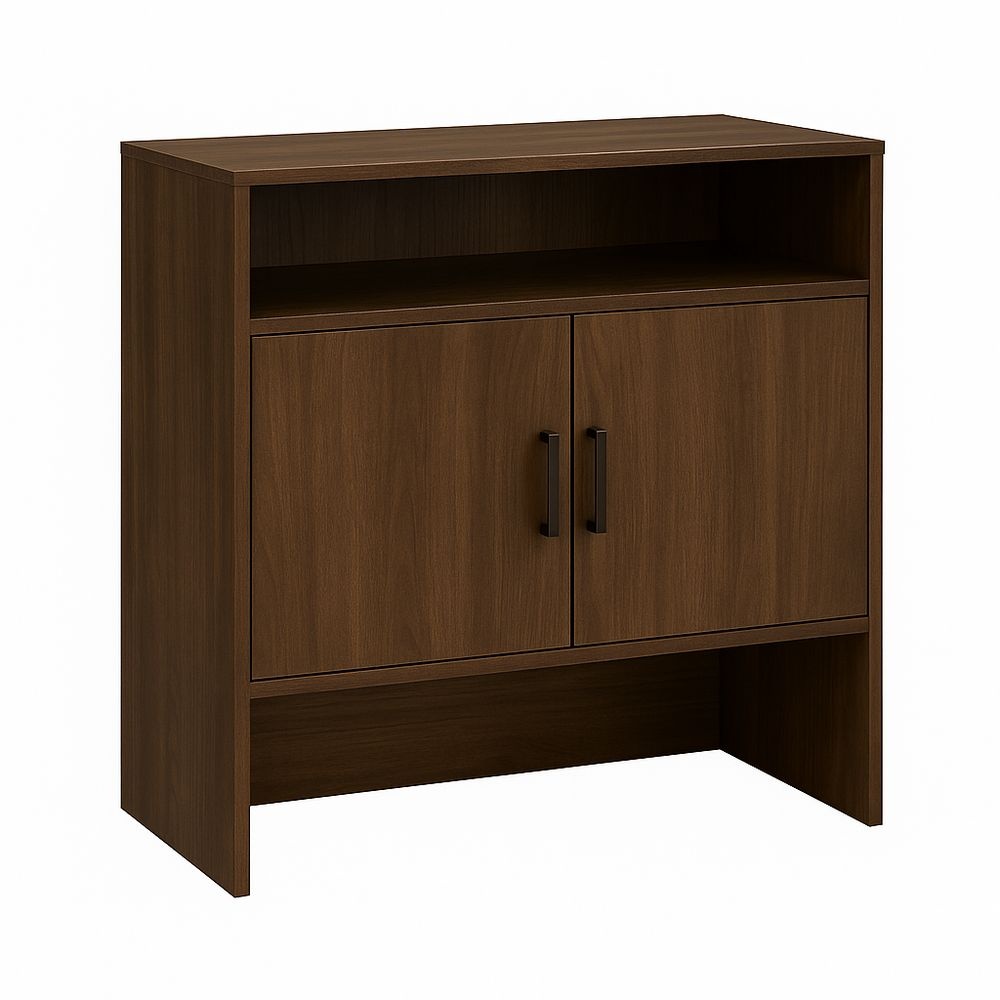Armario de Almacenamiento para Oficina con Puertas de Madera Marrón