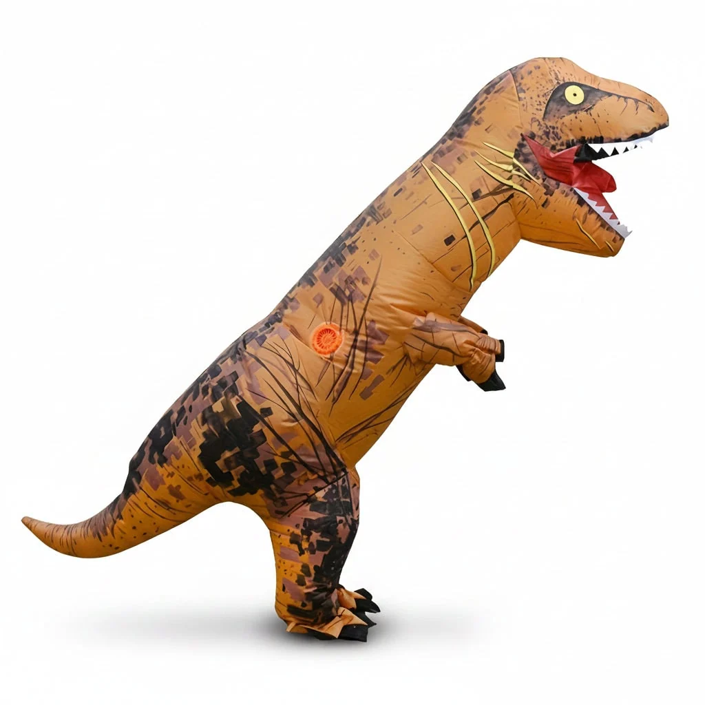 Halloween Costumes Kids Inflatable Dinosaur Outfit - Image 4 Halloween Costumes Kids Inflatable Dinosaur Outfit - Image 4