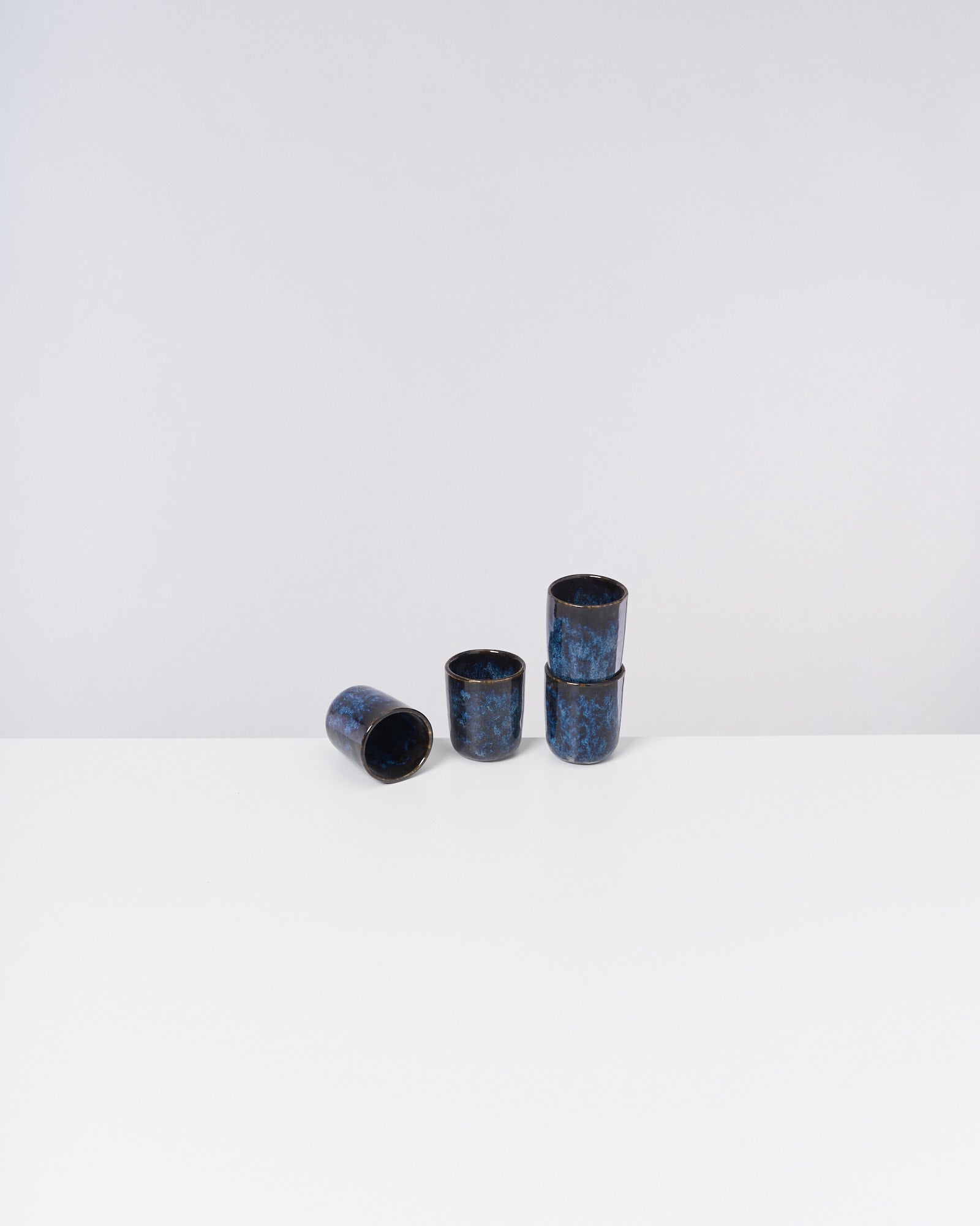 Cordoama Espressobecher dunkelblau 4er-Set