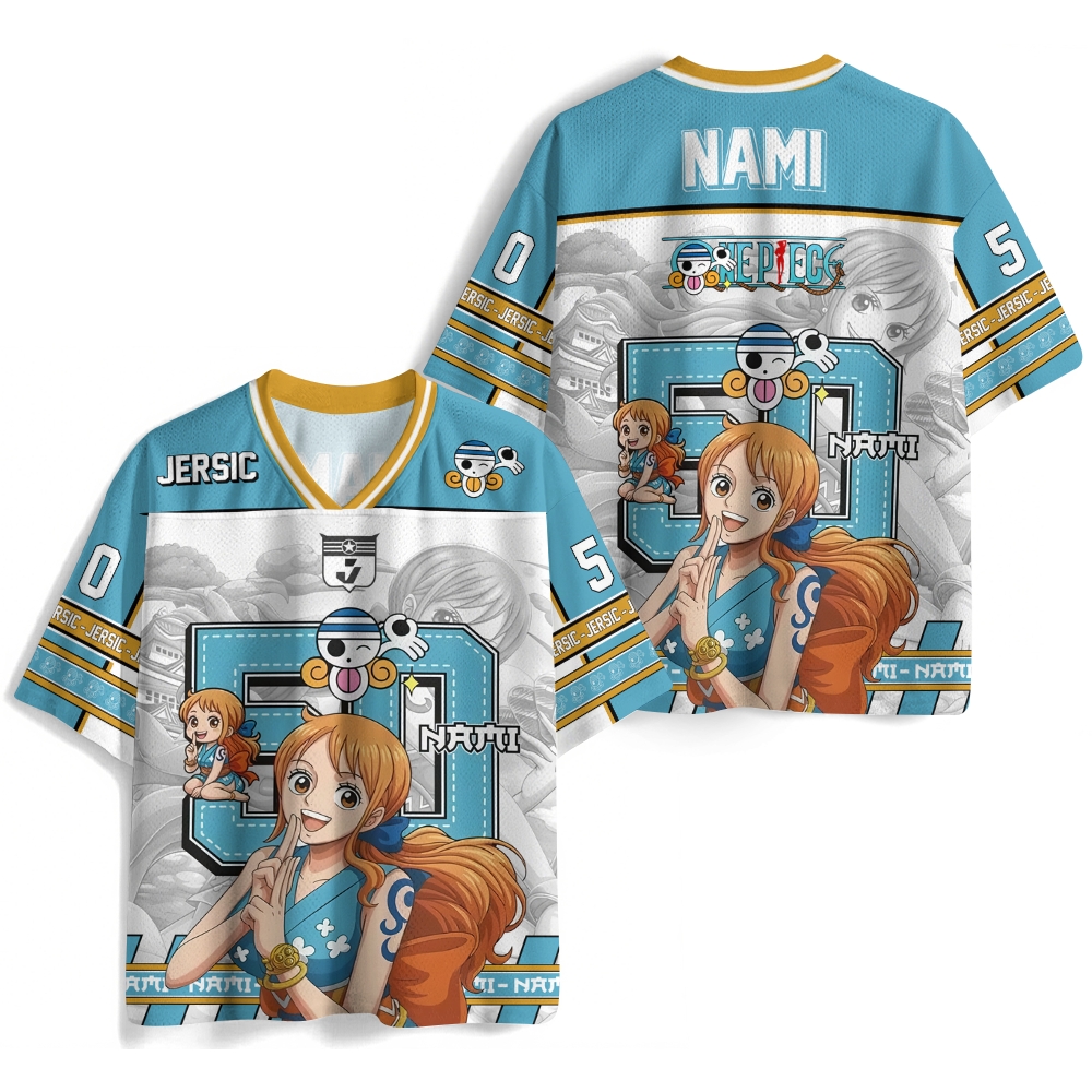 One Piece Anime Football Jersey