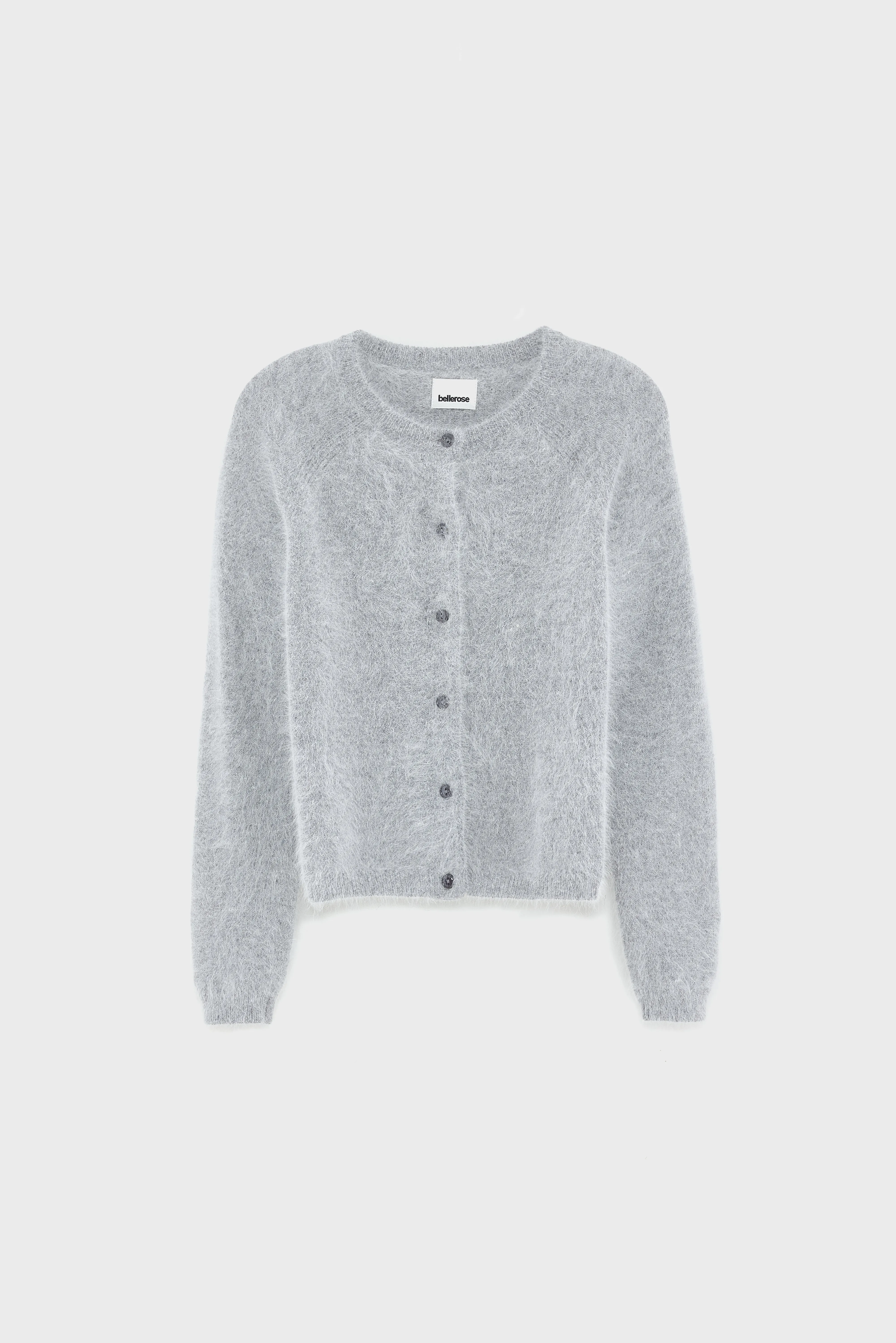 Bellerose Datair angora-blend grey cardigan (252 / W / H. GREY)