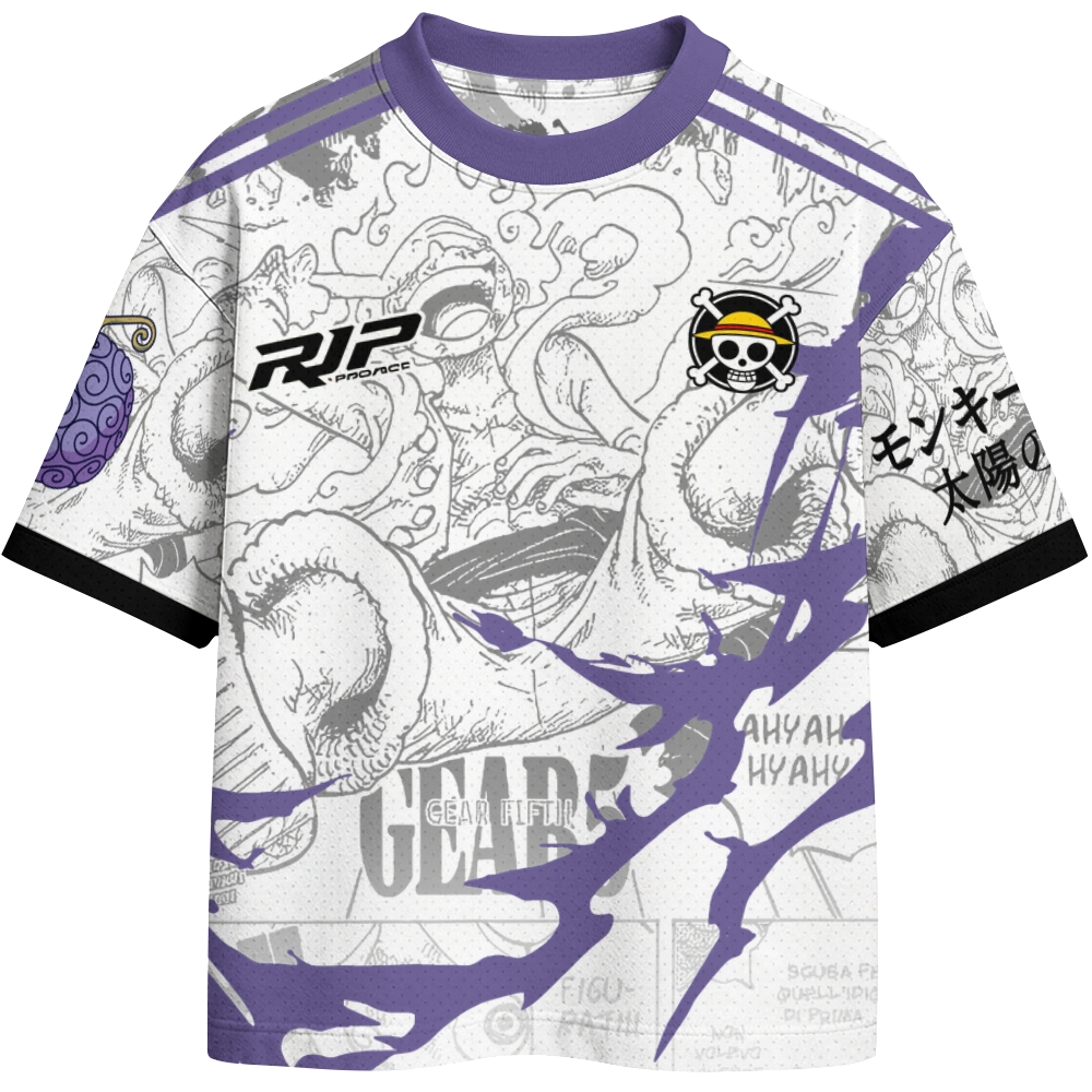 One Piece Crew Neck Football Jersey