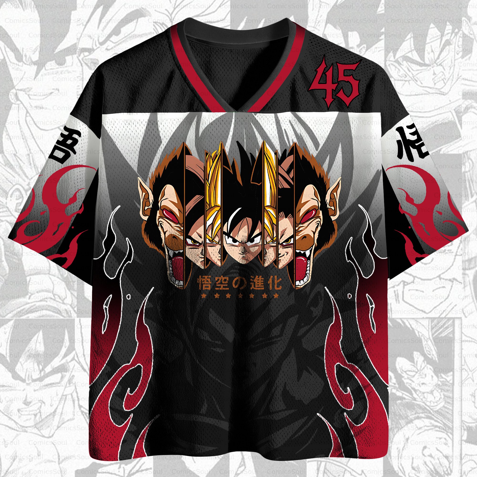 Unisex Anime Inspired Vintage T-Shirt