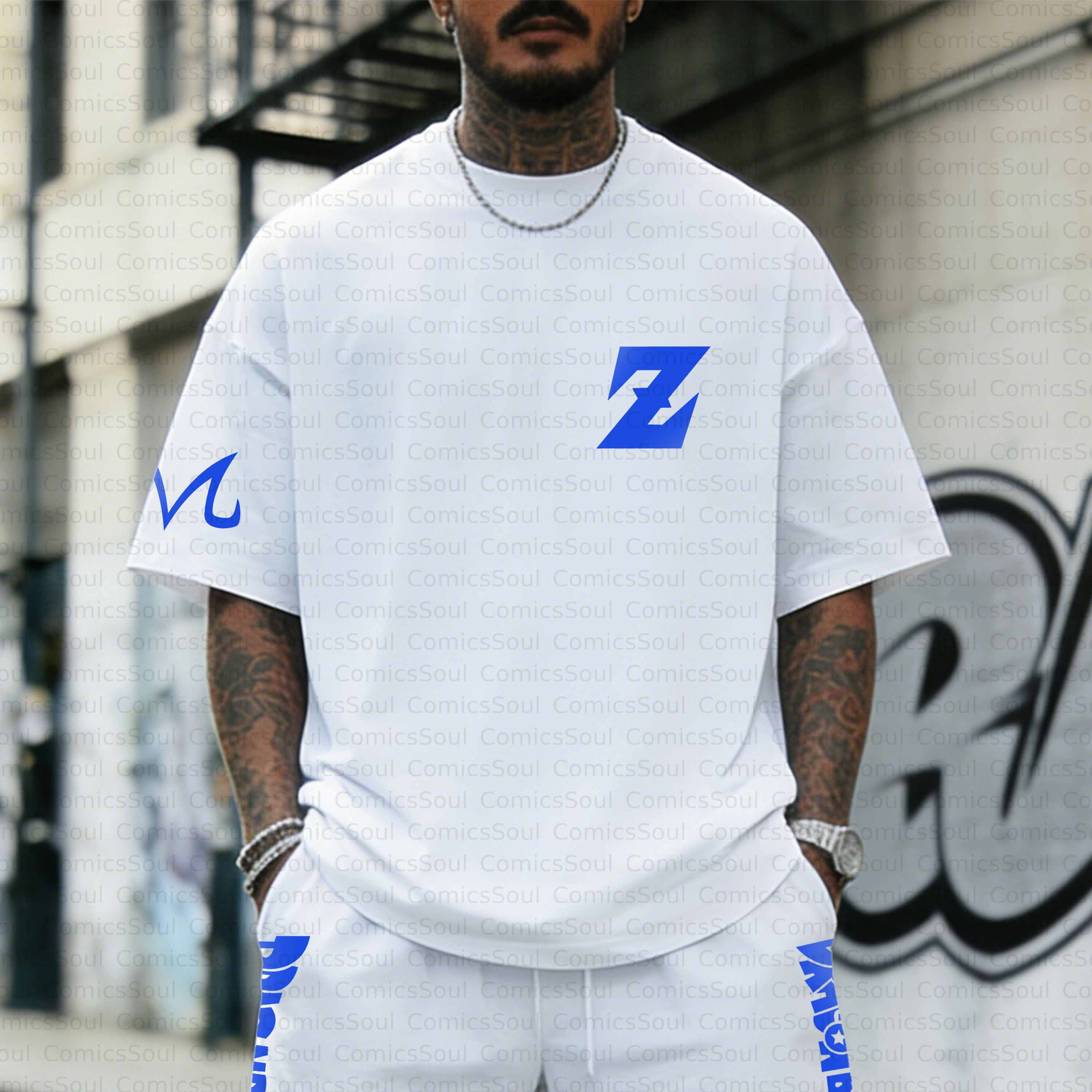 Unisex Anime Inspired Vintage T-Shirt