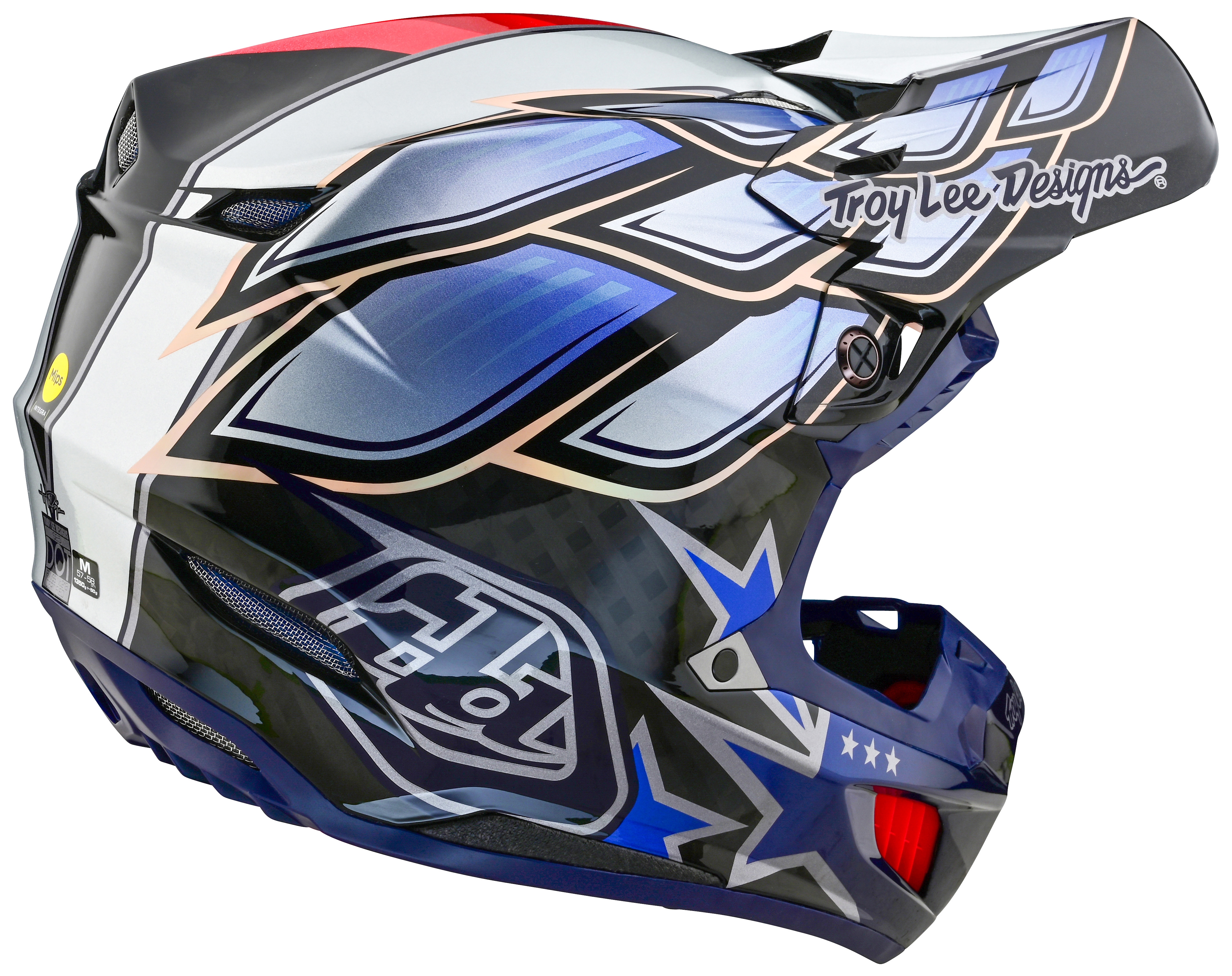 SportsBikeShop Troy Lee SE5 Composite Wings Helmet