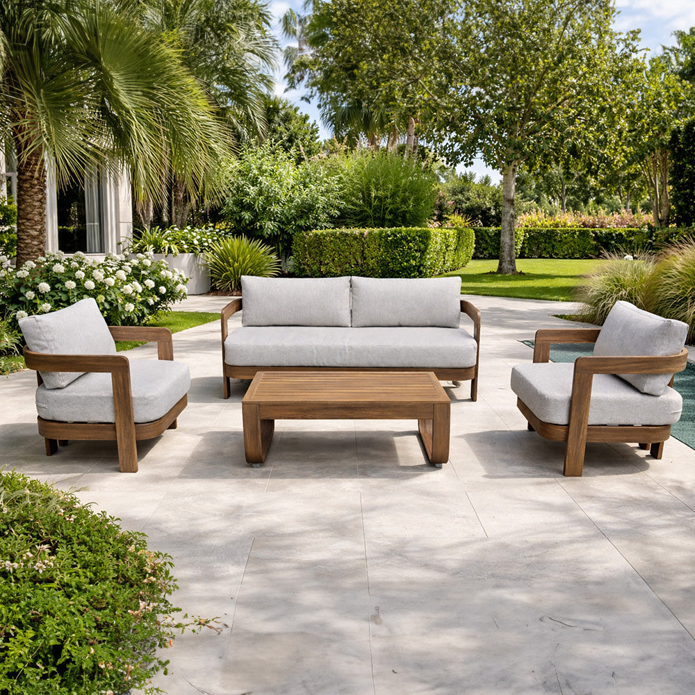 SenS-Line Santiago Loungeset- Aluminium