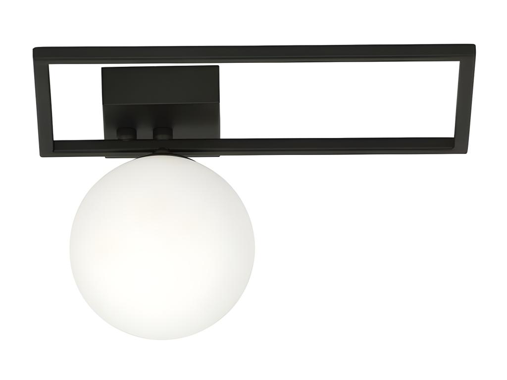 Lámpara de Techo Imago, Negro, 30x21x18 cm, Laocacasas