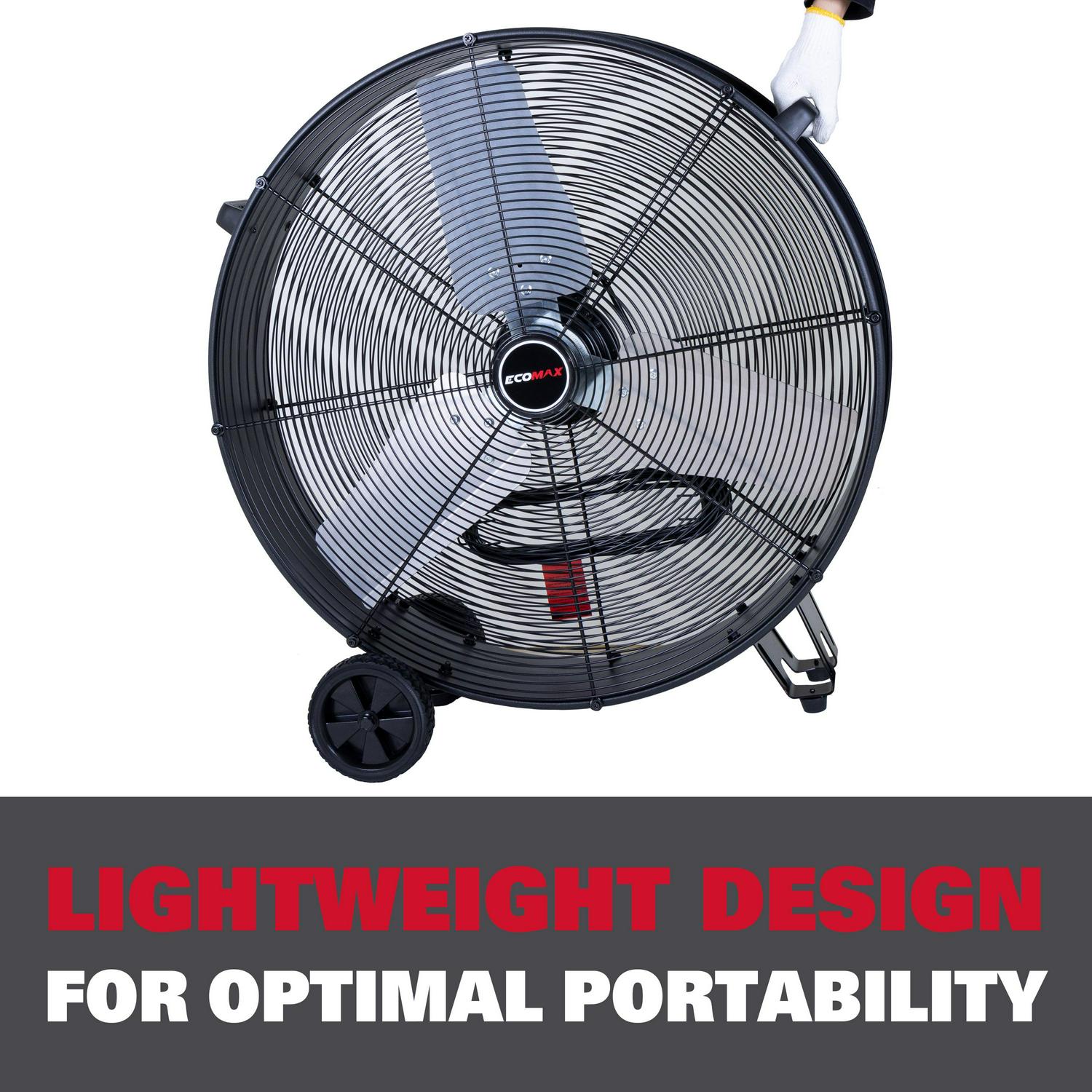 Ecomax 30 Inch High Velocity Drum Fan - Image 7