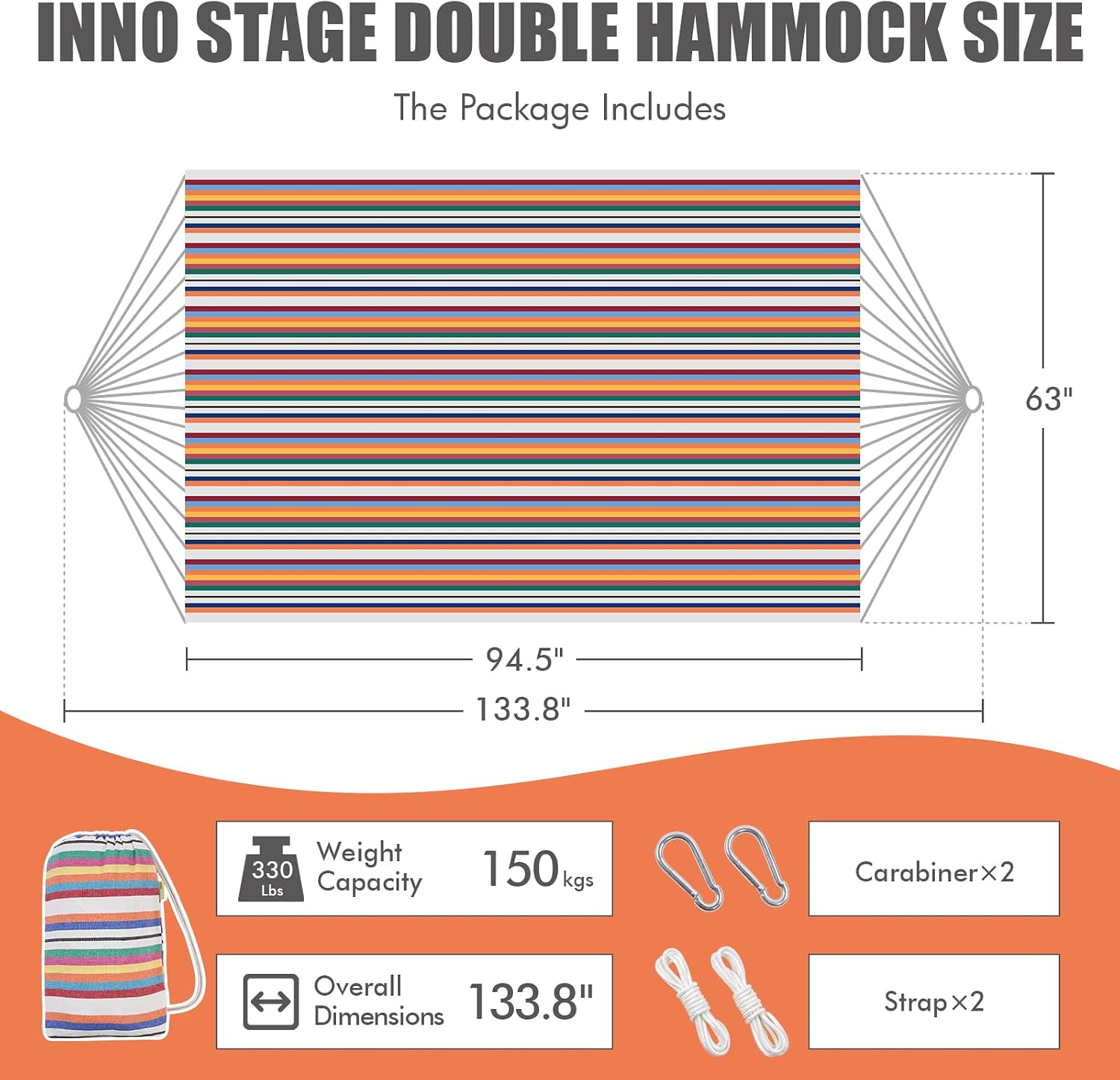 Hammock Adults Spring Summer Gear Comfortable Hanging Thickened Cotton Outdoor Camping Hammock