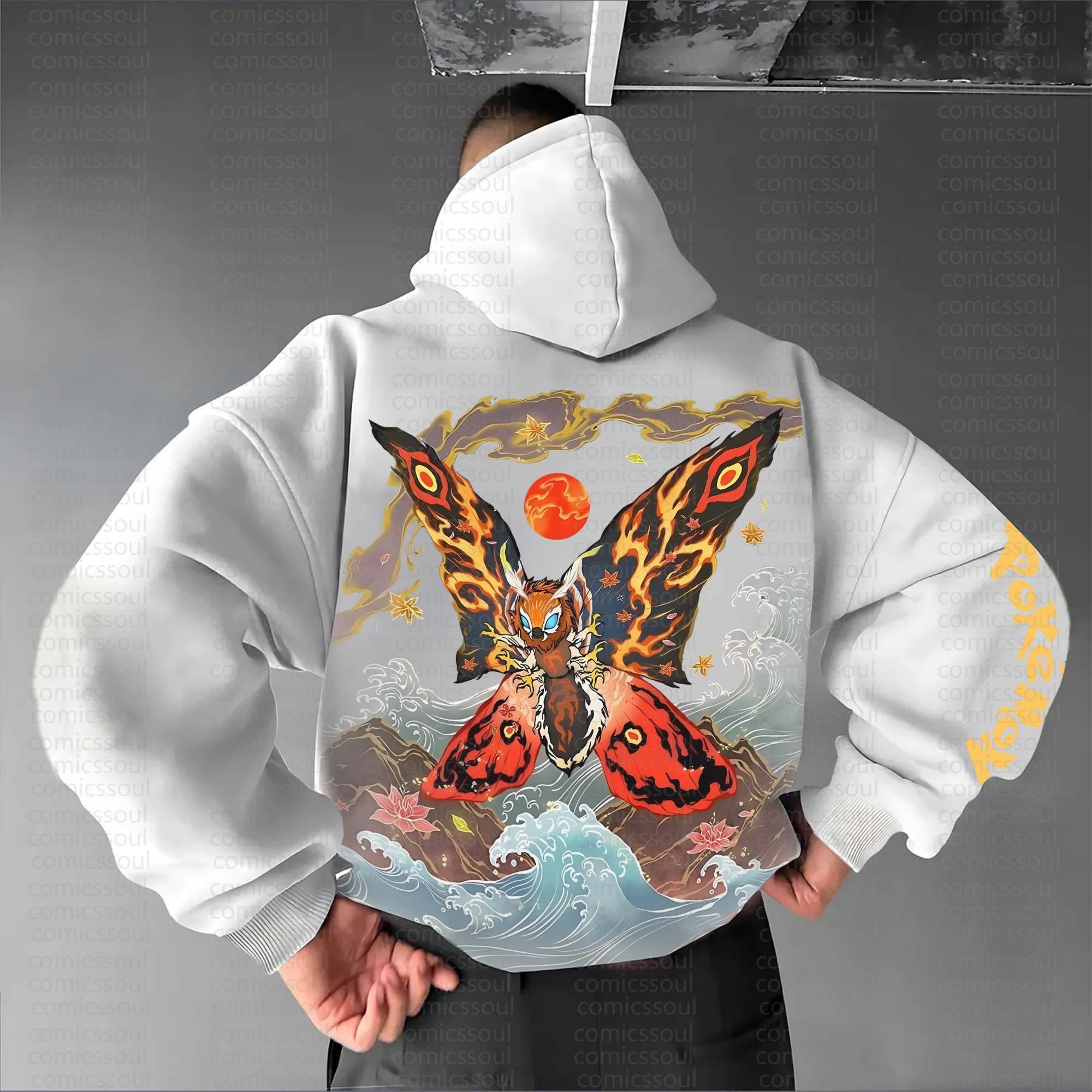Unisex Anime Graphic Streetwear Vintage Hoodie丨Comicssoul