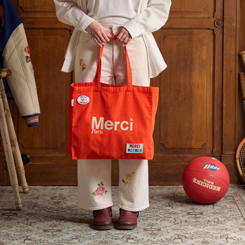 Mother x Merci - Totebag - Rouge & Crème