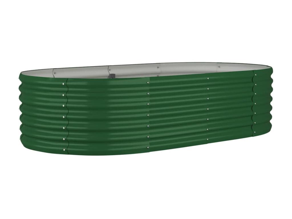 Decoratodo acero recubrimiento polvo verde 152x80x36 cm