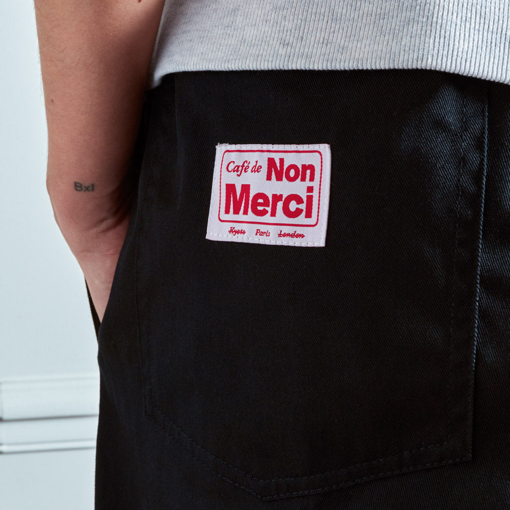 Merci x Cookman - Pantalon Solid - Noir