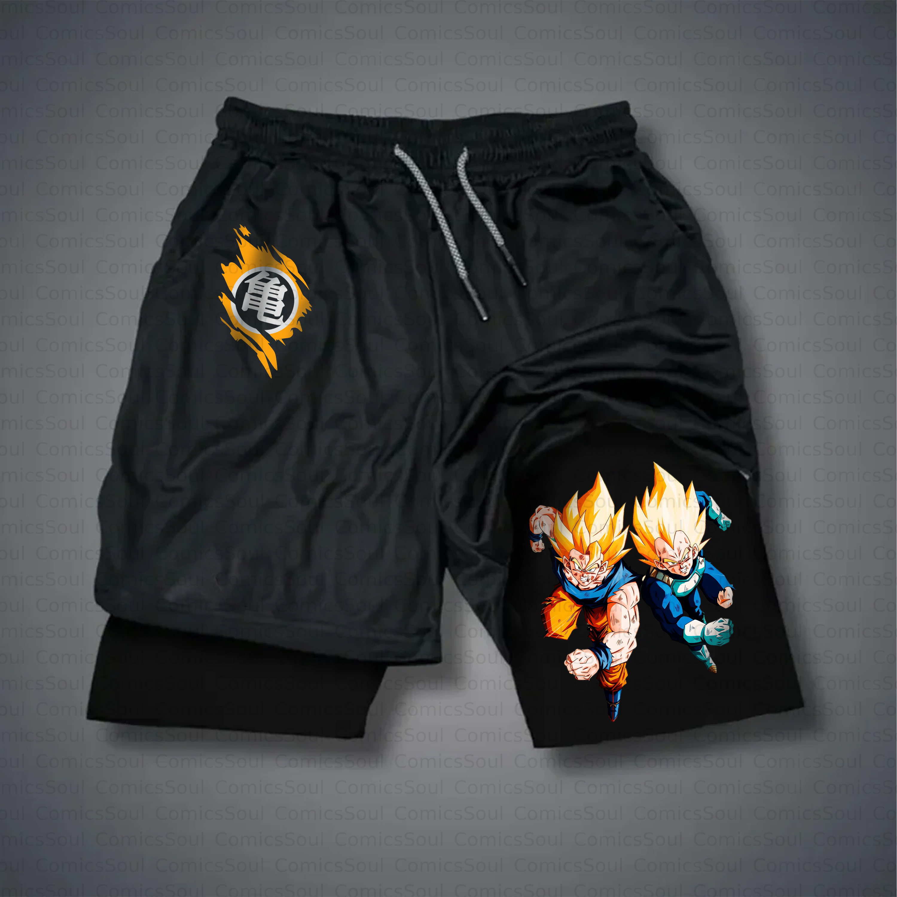 Unisex Casual Anime Style Shorts