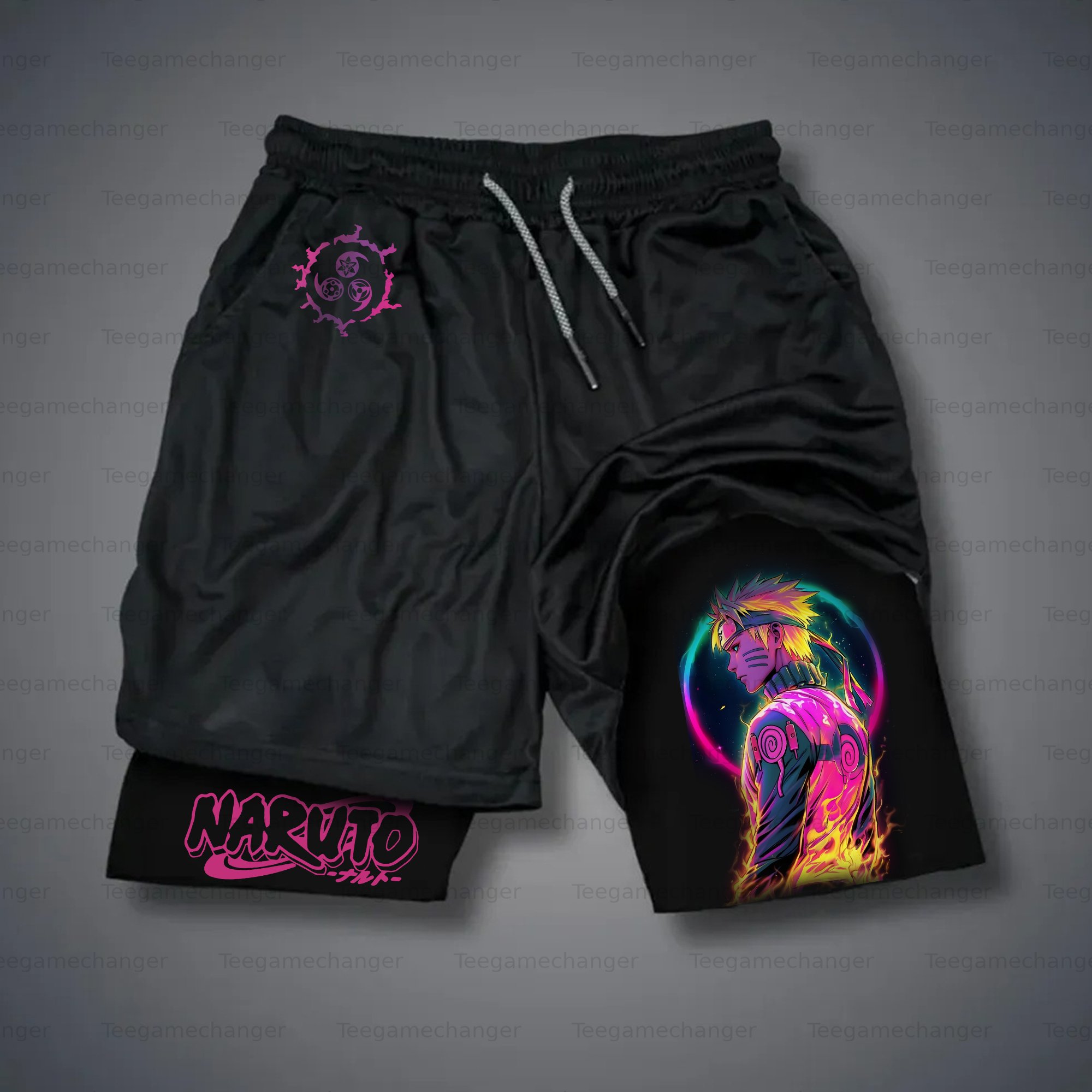 Unisex Casual Anime Streetwear Shorts
