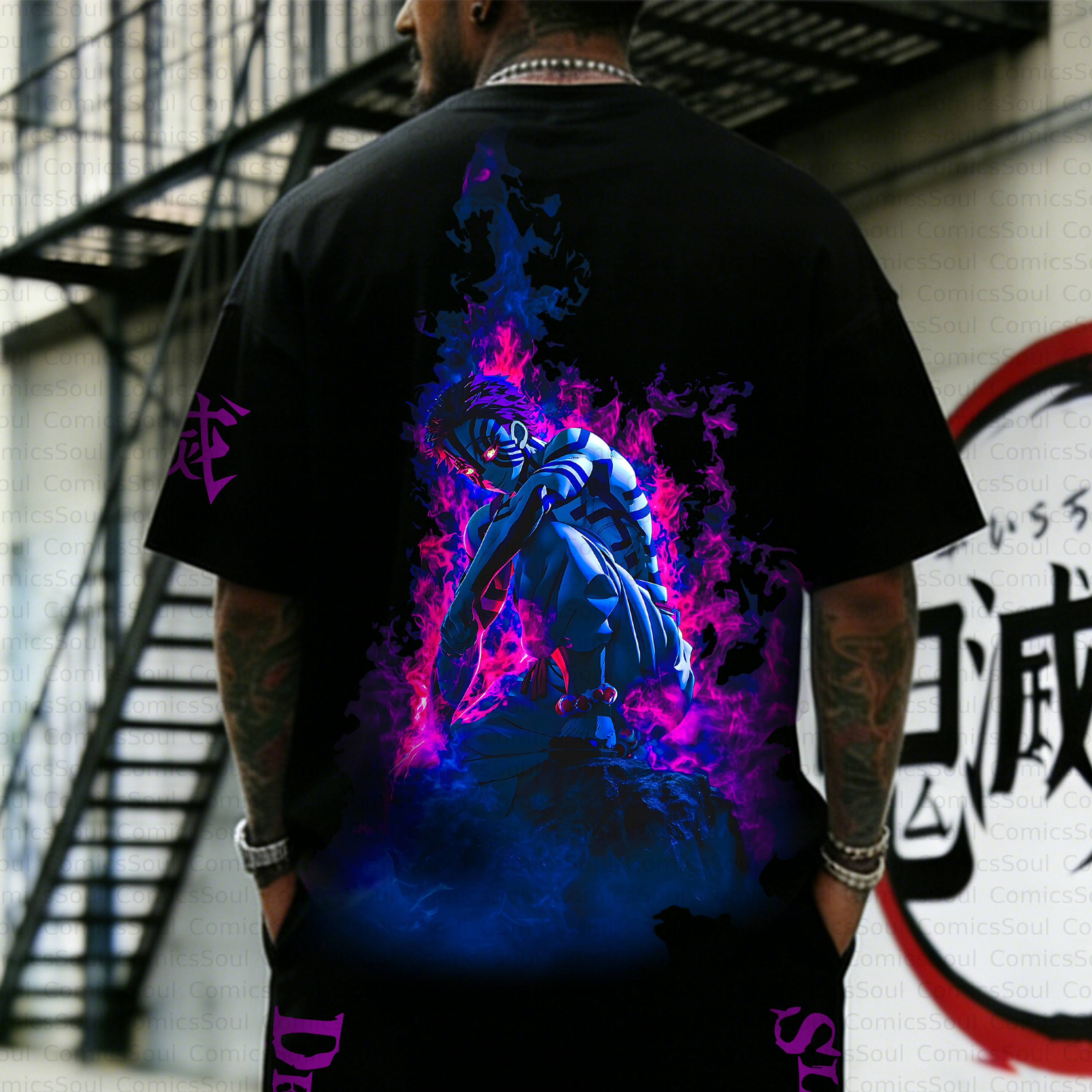 Unisex Anime Inspired Vintage T-Shirt
